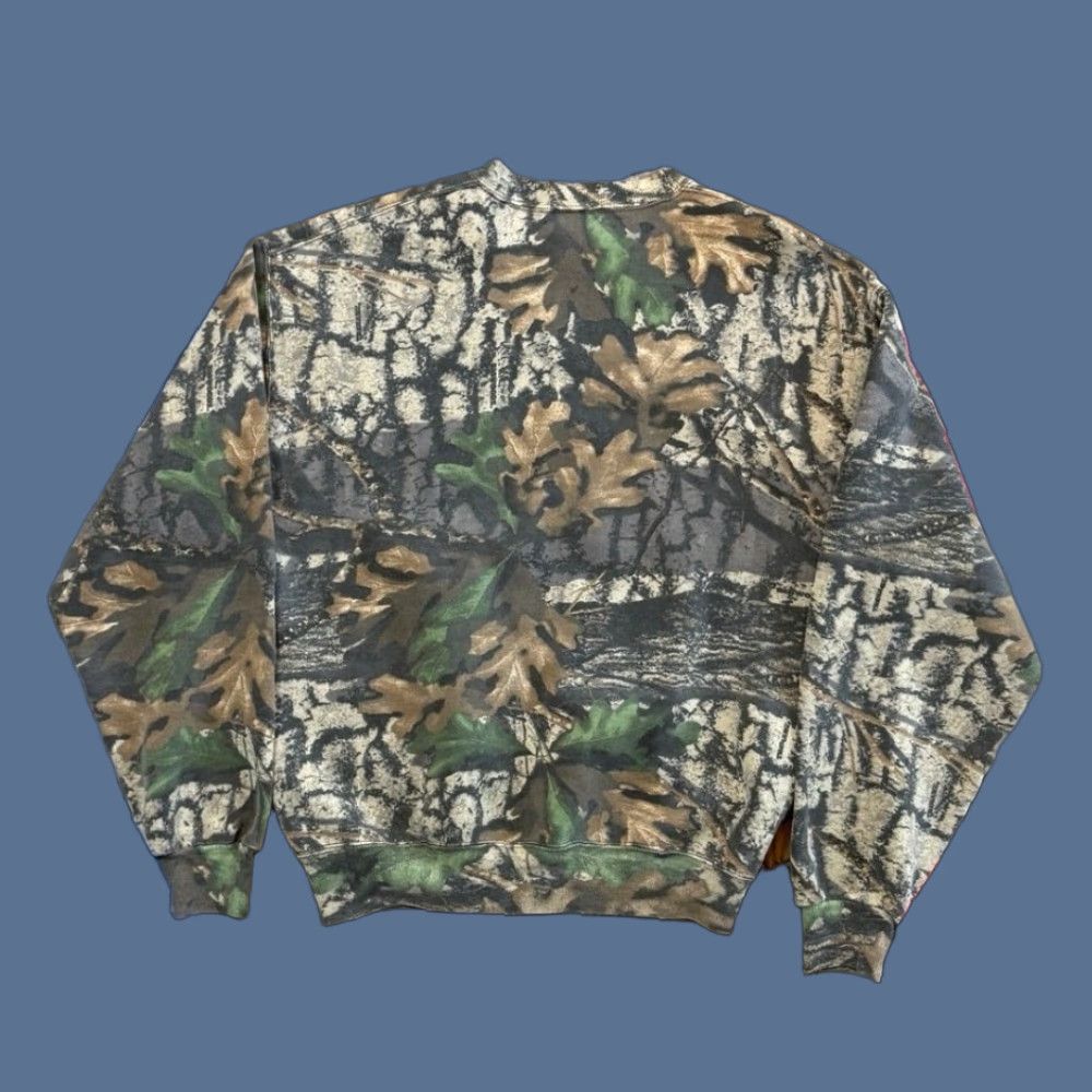 Jerzees VINTAGE Jerzees Camouflage Bigwoods Crewneck Sweatshirt Size L Men Regular Knit Pullover Sweatshirt 90s Size US L / EU 52-54 / 3 - 1 Thumbnail