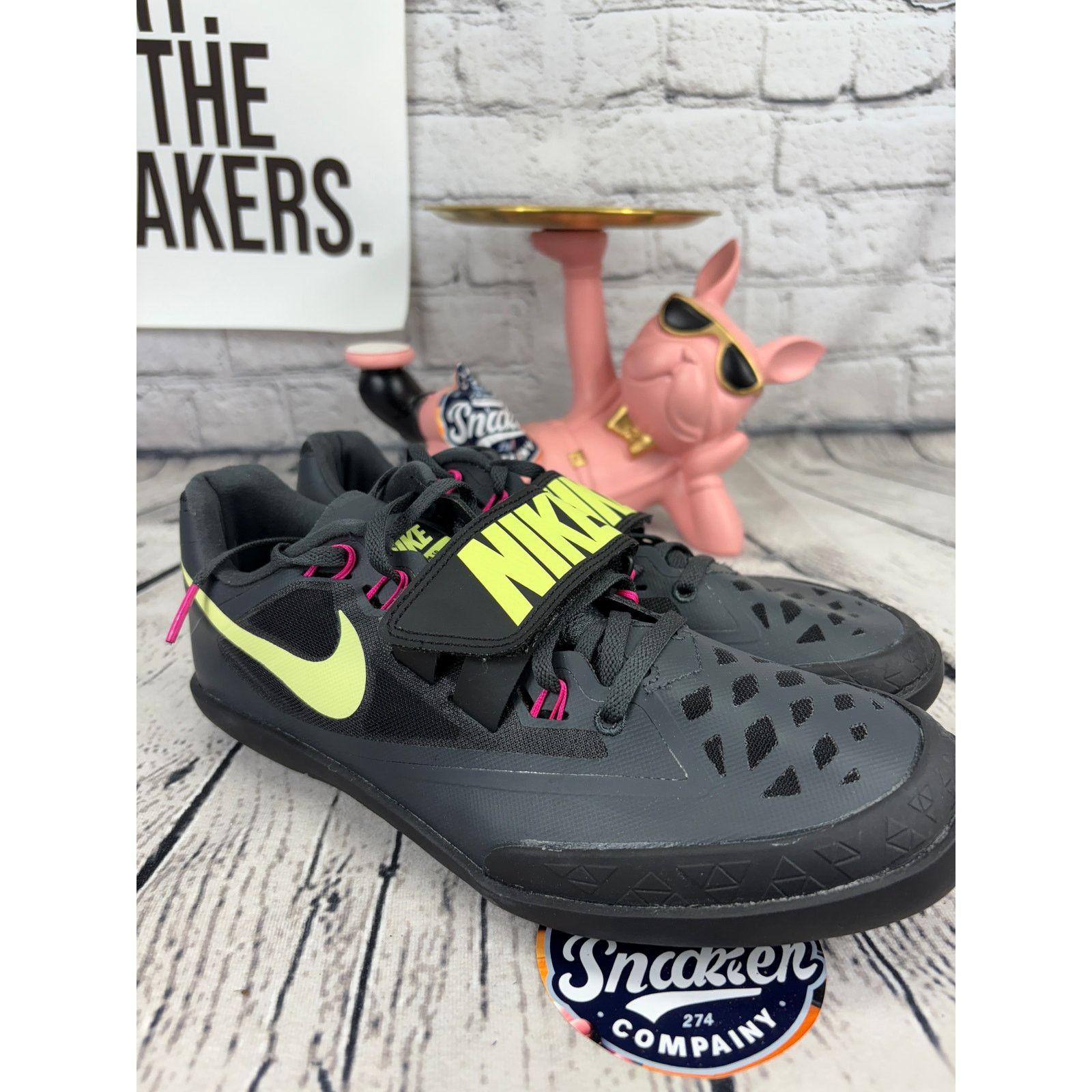 Nike Nike Rival SD 4 Track & Field Throwing Shoes Mens 8 Black Size US 8 / EU 41 - 5 Thumbnail