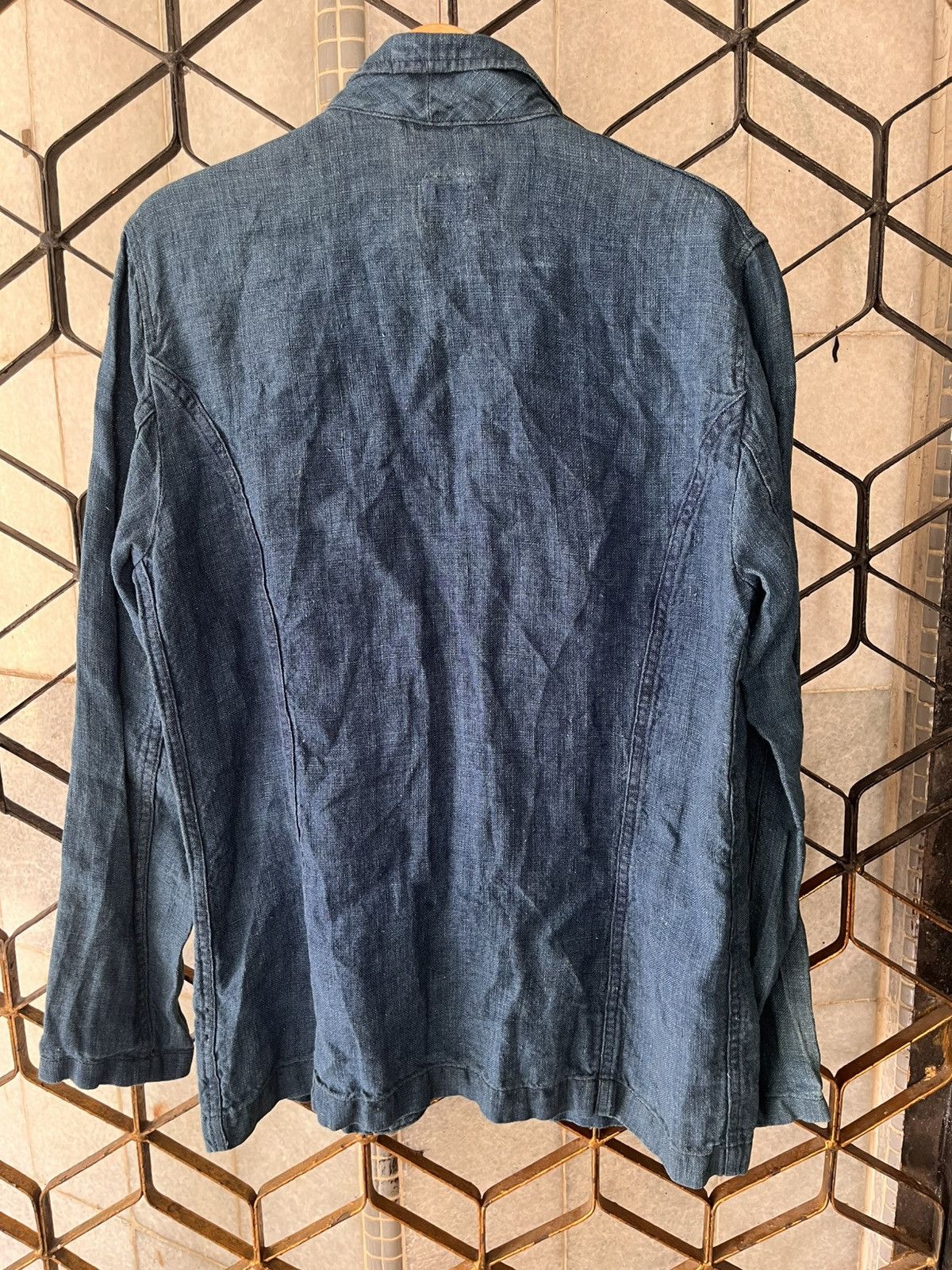 Arpenteur Arpenteur Villefranche Work Jacket Blue Denim Size US XL / EU 56 / 4 - 6 Thumbnail