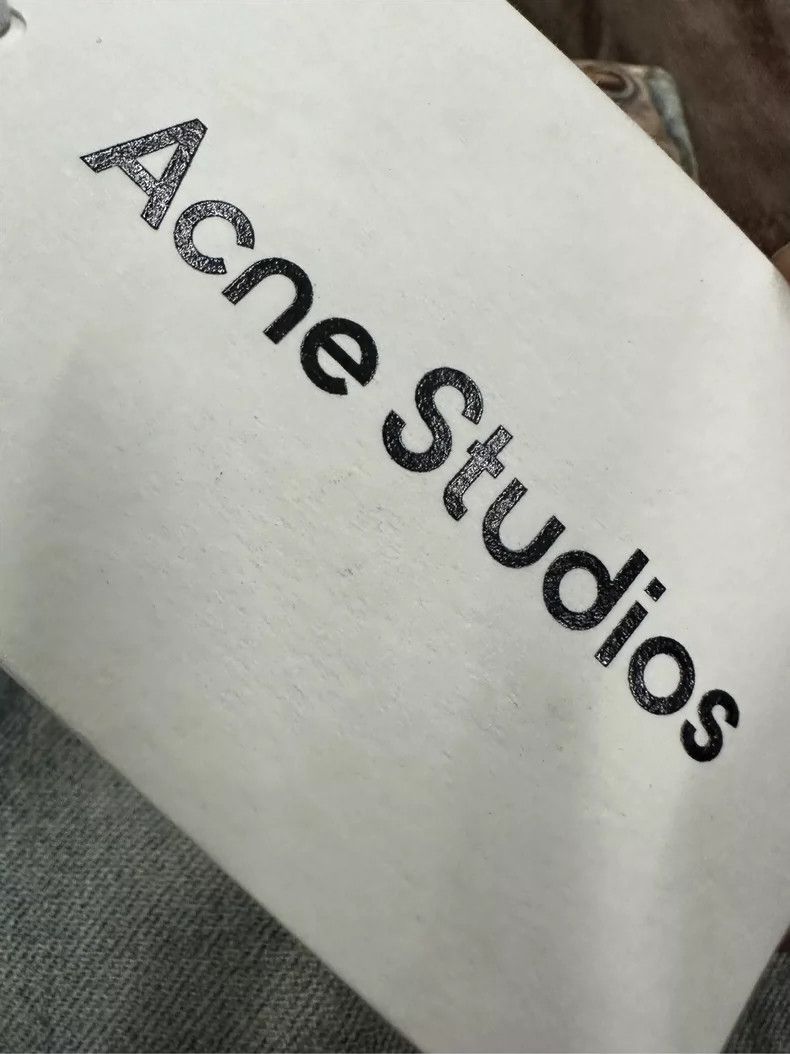 Acne Studios acne studios Trompe l 'oeil inkjet print jeans 2504-Nextarr Size US 32 / EU 48 - 4 Thumbnail