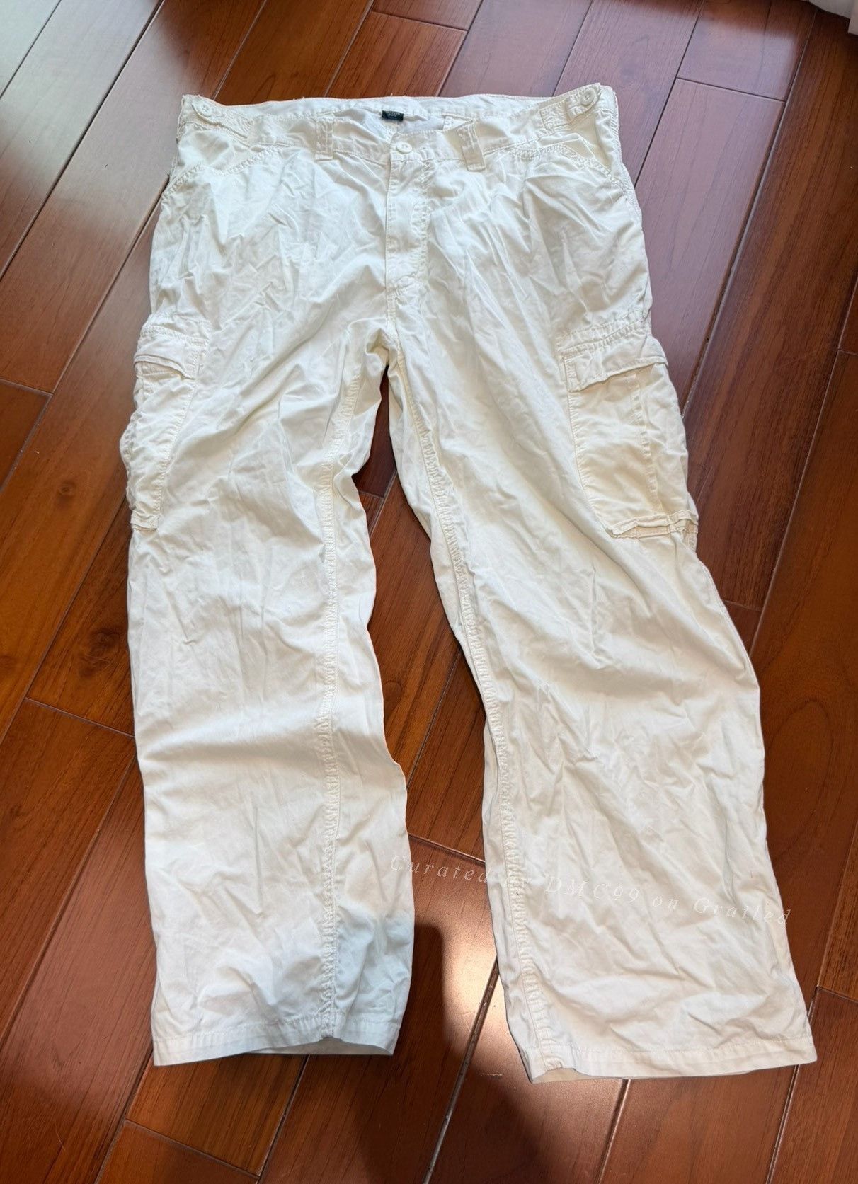 Polo Ralph Lauren Polo Ralph Lauren Men's White Cargo Pants Size US 30 / EU 46 - 1 Thumbnail