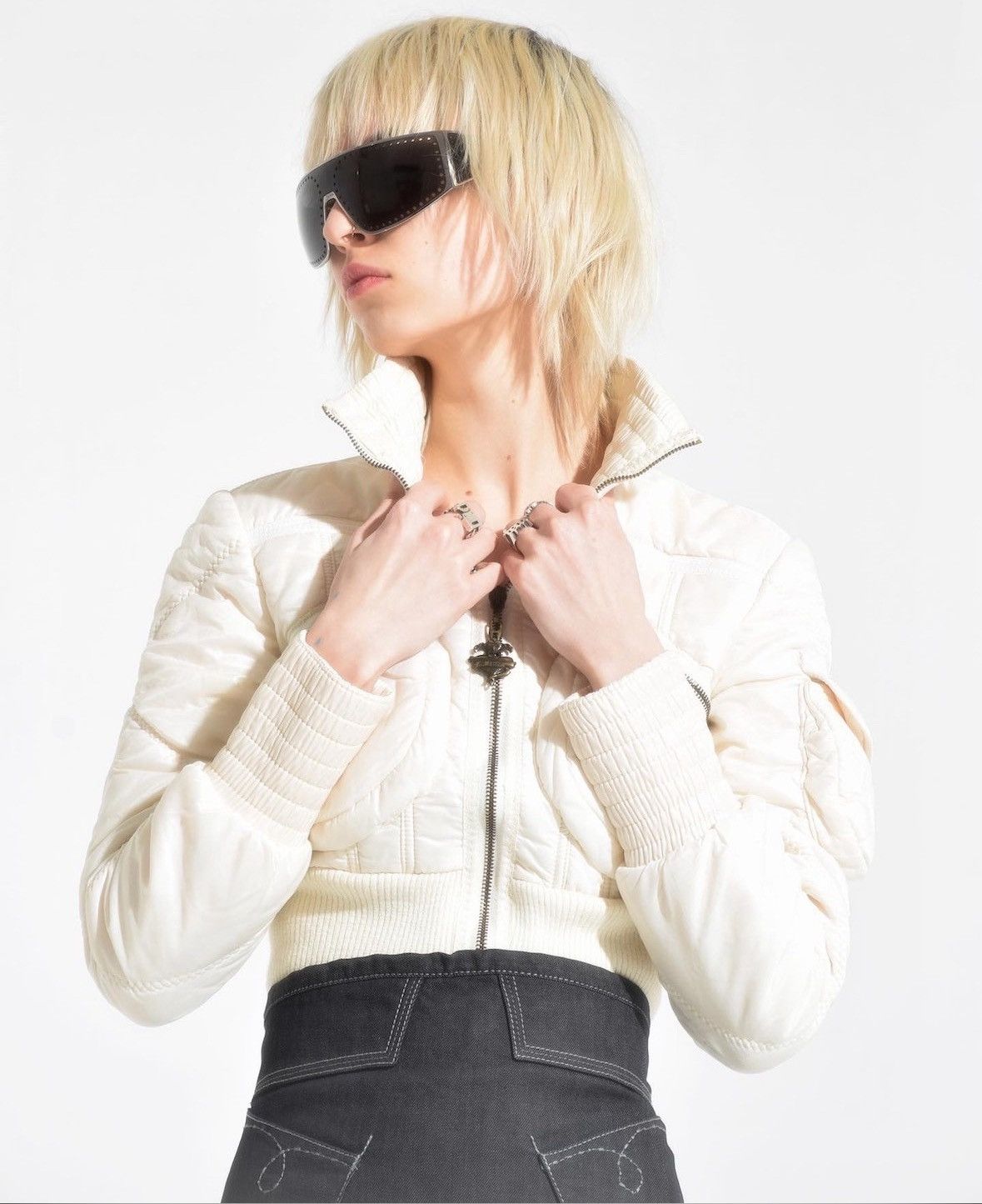 Jean Paul Gaultier Vintage y2k Jean Paul Gaultier Sunglasses Size ONE SIZE - 12 Thumbnail