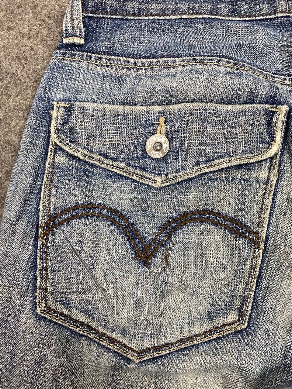 Levi's vintage levis slim straight distressed denim Size US 36 / EU 52 - 5 Thumbnail