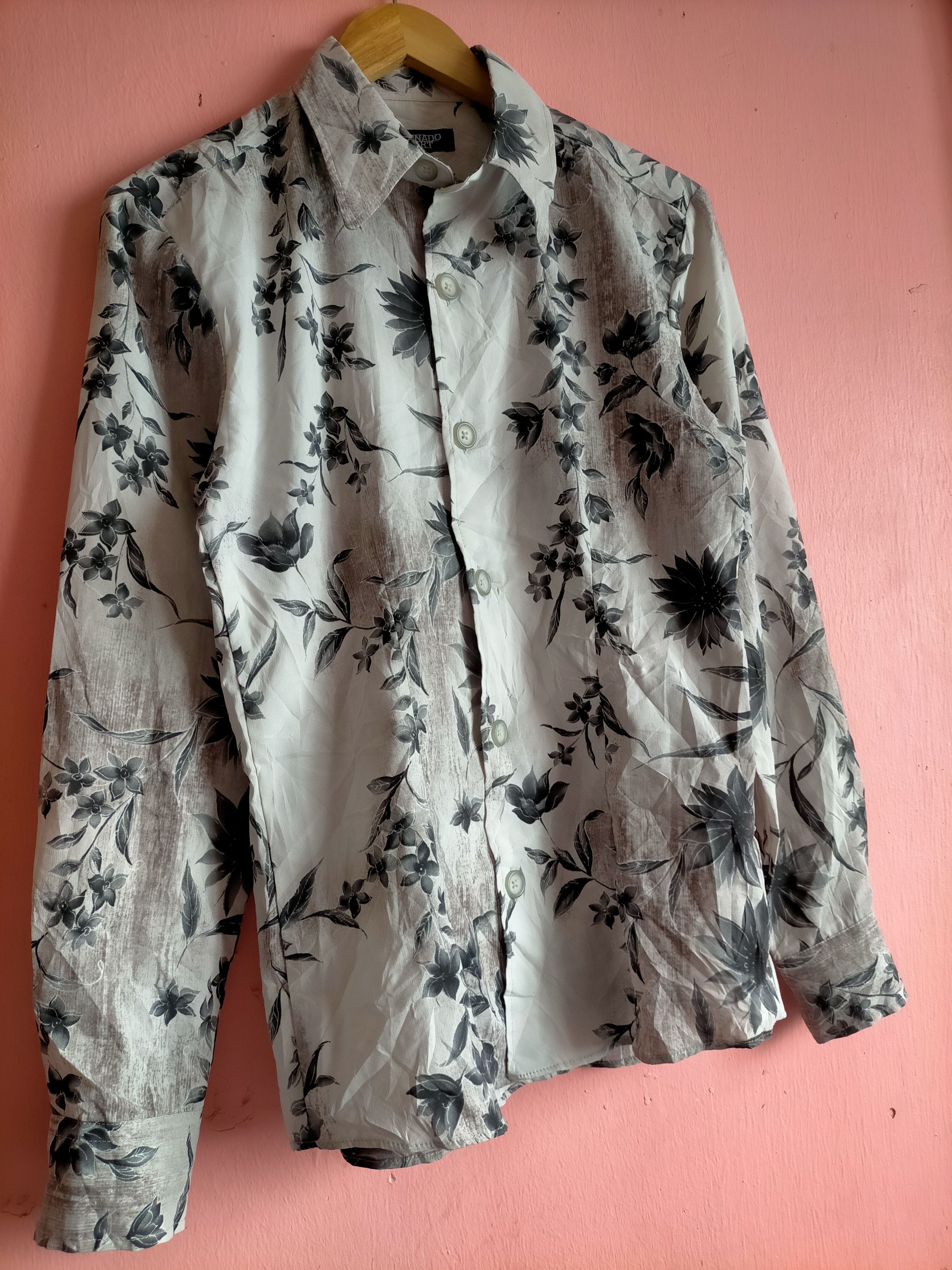 Tornado Mart Tornado Mart Floral Button ups shirt Size US M / EU 48-50 / 2 - 4 Thumbnail
