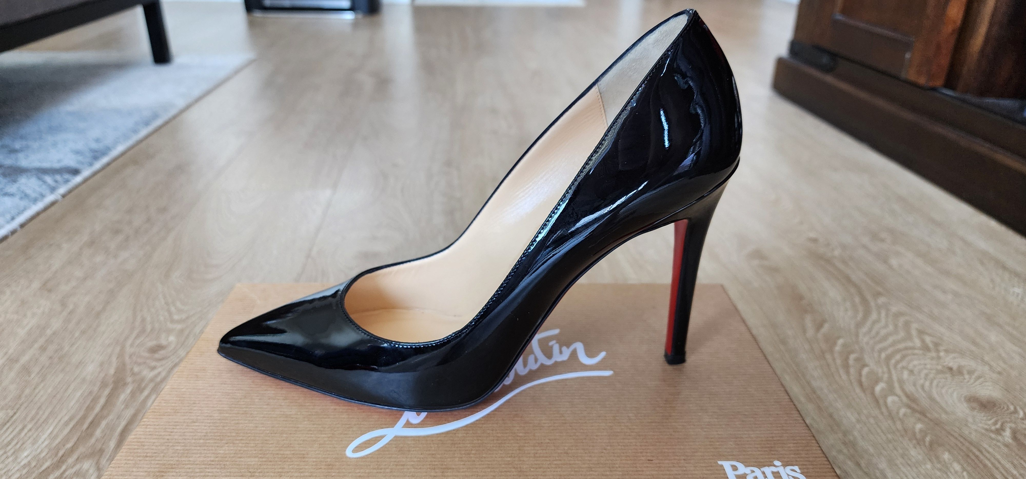 Christian Louboutin Pigalle Patent Leather Pump Size US 9.5 / IT 39.5 - 15 Thumbnail