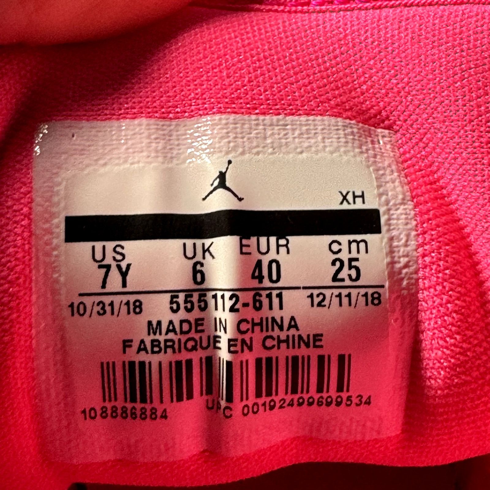 Jordan Brand × Nike Size 7 - Nike Air Jordan 1 Mid GS Hyper Pink Men's Shoes Size US 7 / EU 40 - 8 Thumbnail