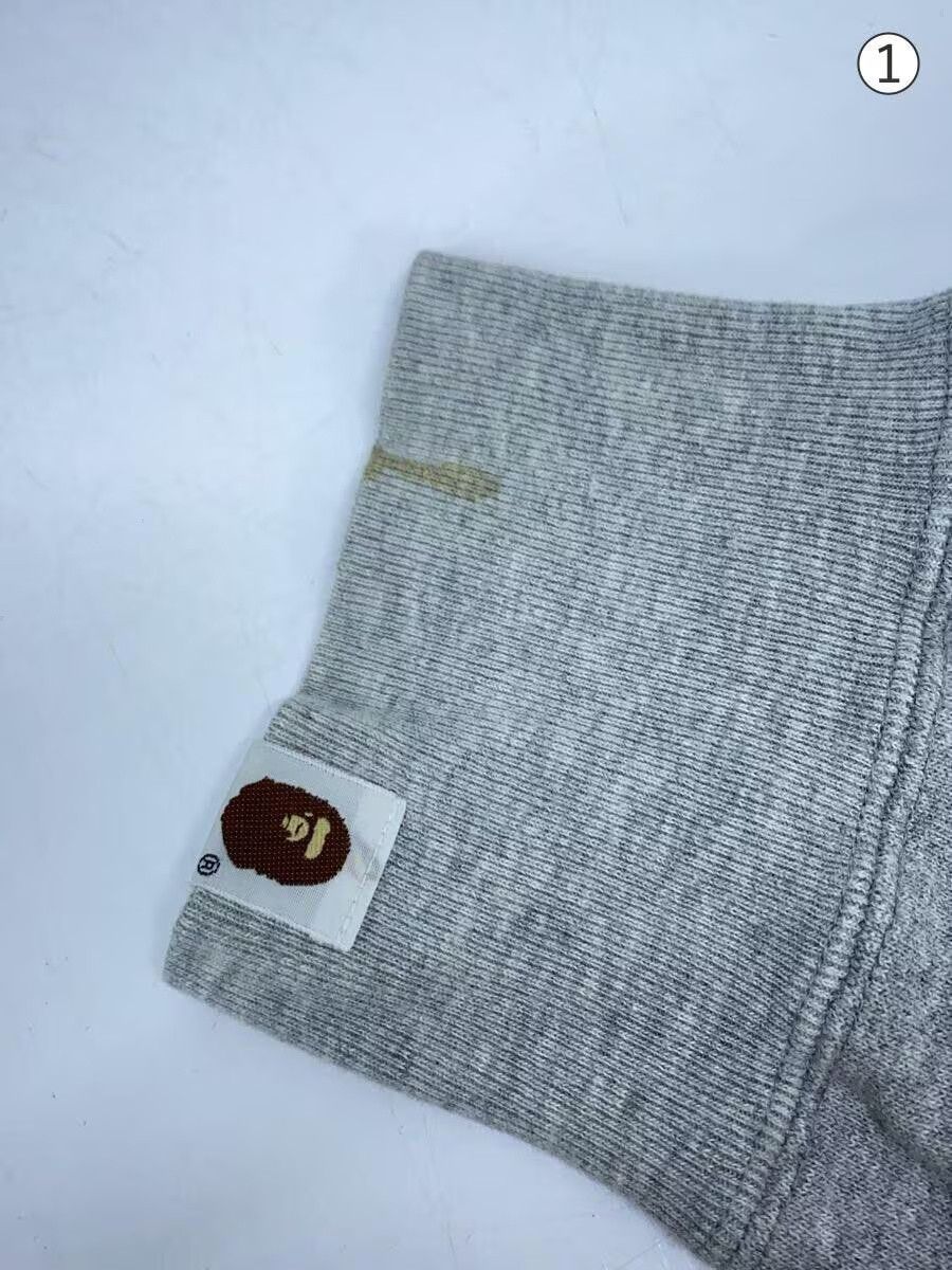 Bape A Bathing Ape Plain Cotton Sweat Grey Size US M / EU 48-50 / 2 - 6 Thumbnail