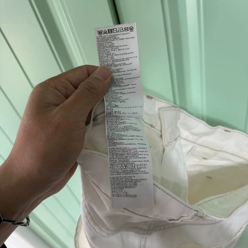 Maison Margiela Maison Margiela White destruction jeans 2501-Nextarrow Size US 36 / EU 52 - 6 Thumbnail