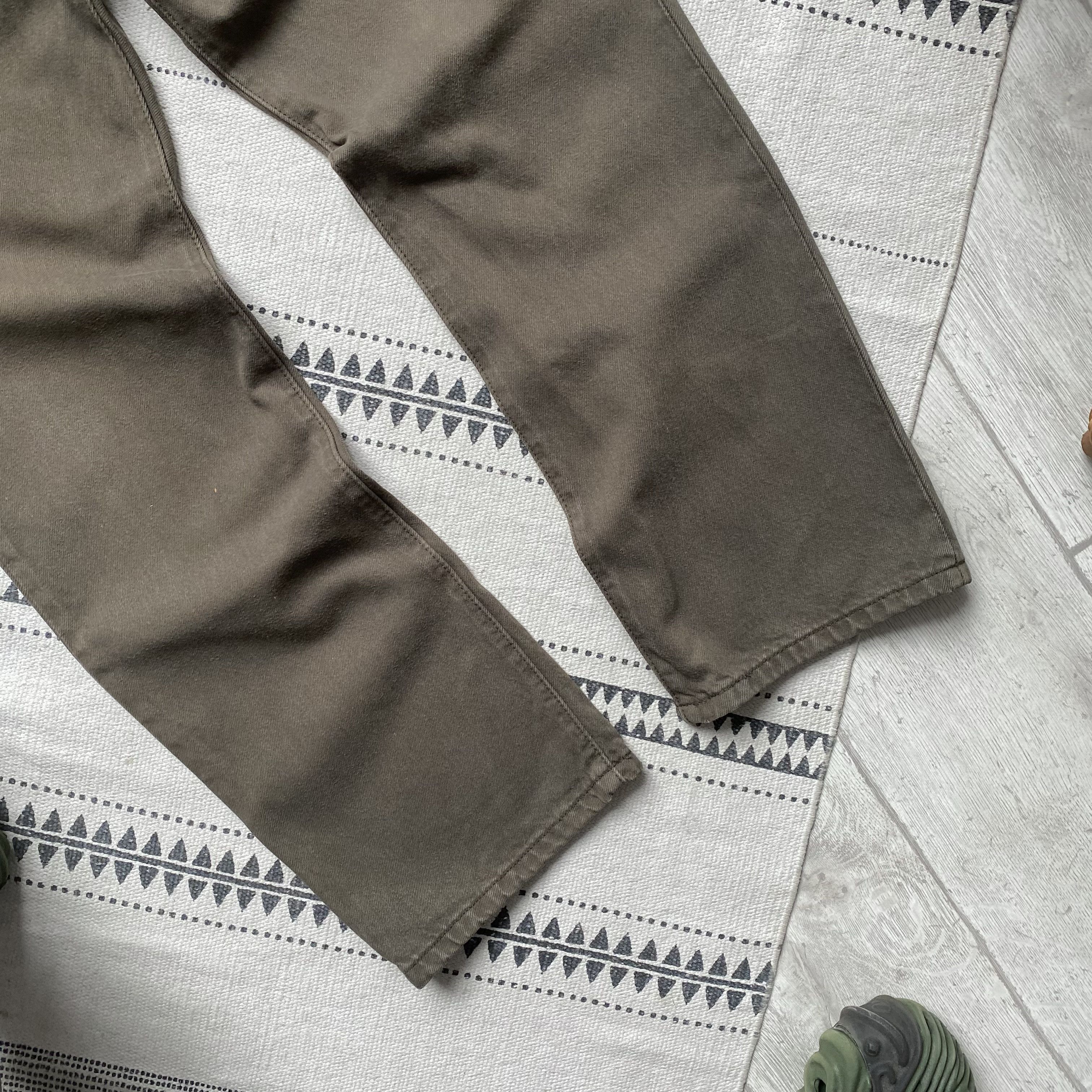 Levi's Vintage Clothing 👖 Vintage 00s Faded Levis jeans 501 khaki Y2K denim pants Size US 30 / EU 46 - 3 Thumbnail