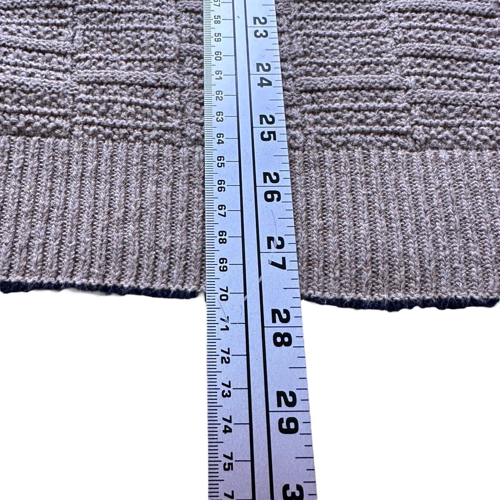 The Unbranded Brand Vintage Fairway Sweater Men's XL Beige Knit Cotton Crew Neck Size US XL / EU 56 / 4 - 9 Thumbnail