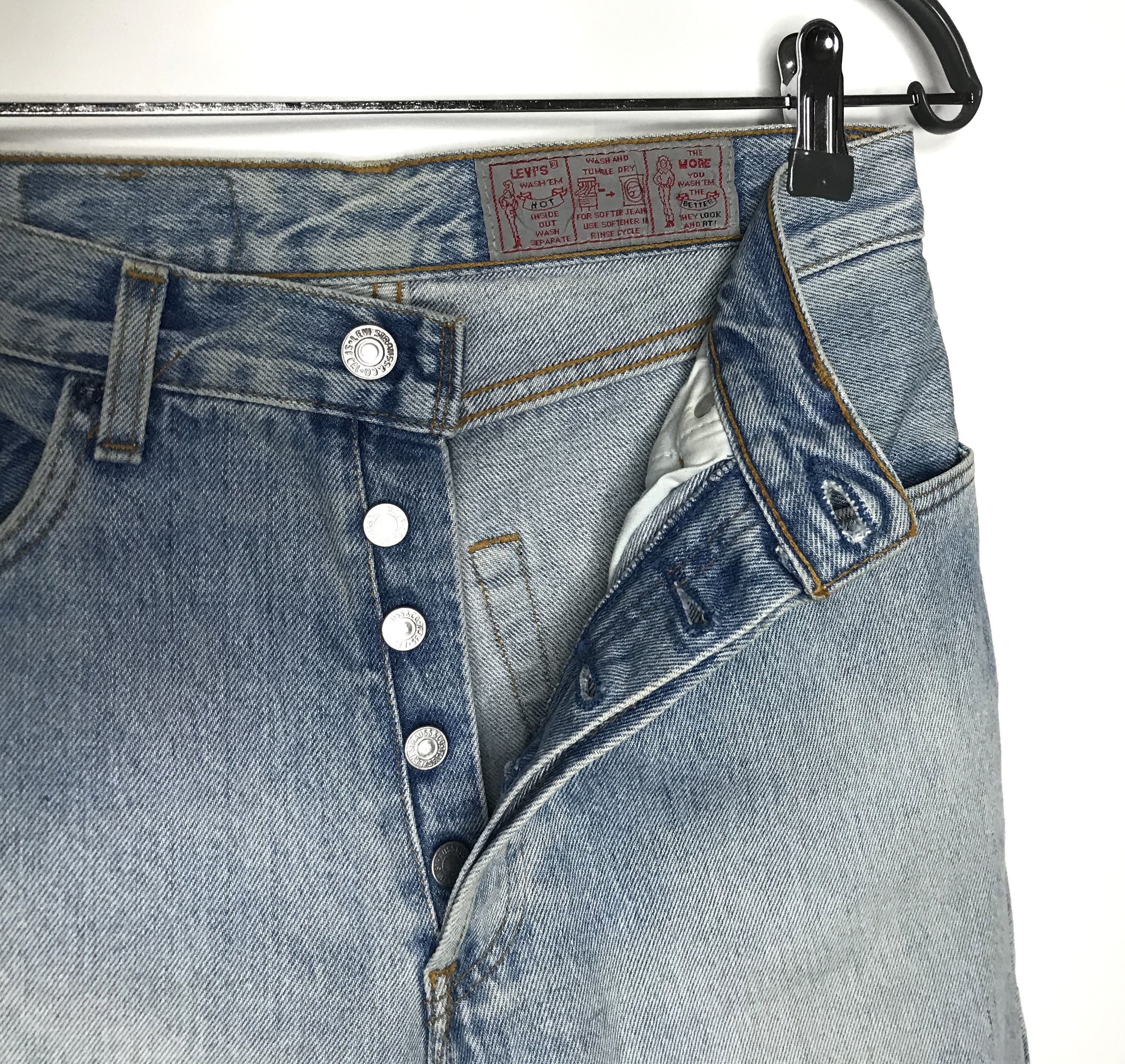 Levi's Vintage Denim Levi's 901 Made In France Jeans Size US 30 / EU 46 - 7 Thumbnail