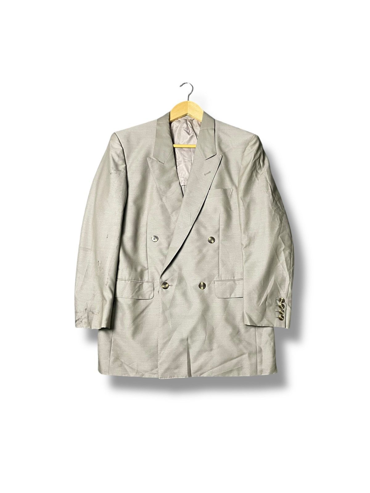 Christian Dior Monsieur × Designer × Vintage Christian Dior Monsieur Double Breasted Coat (52) Size US XXS / EU 40 - 1 Thumbnail