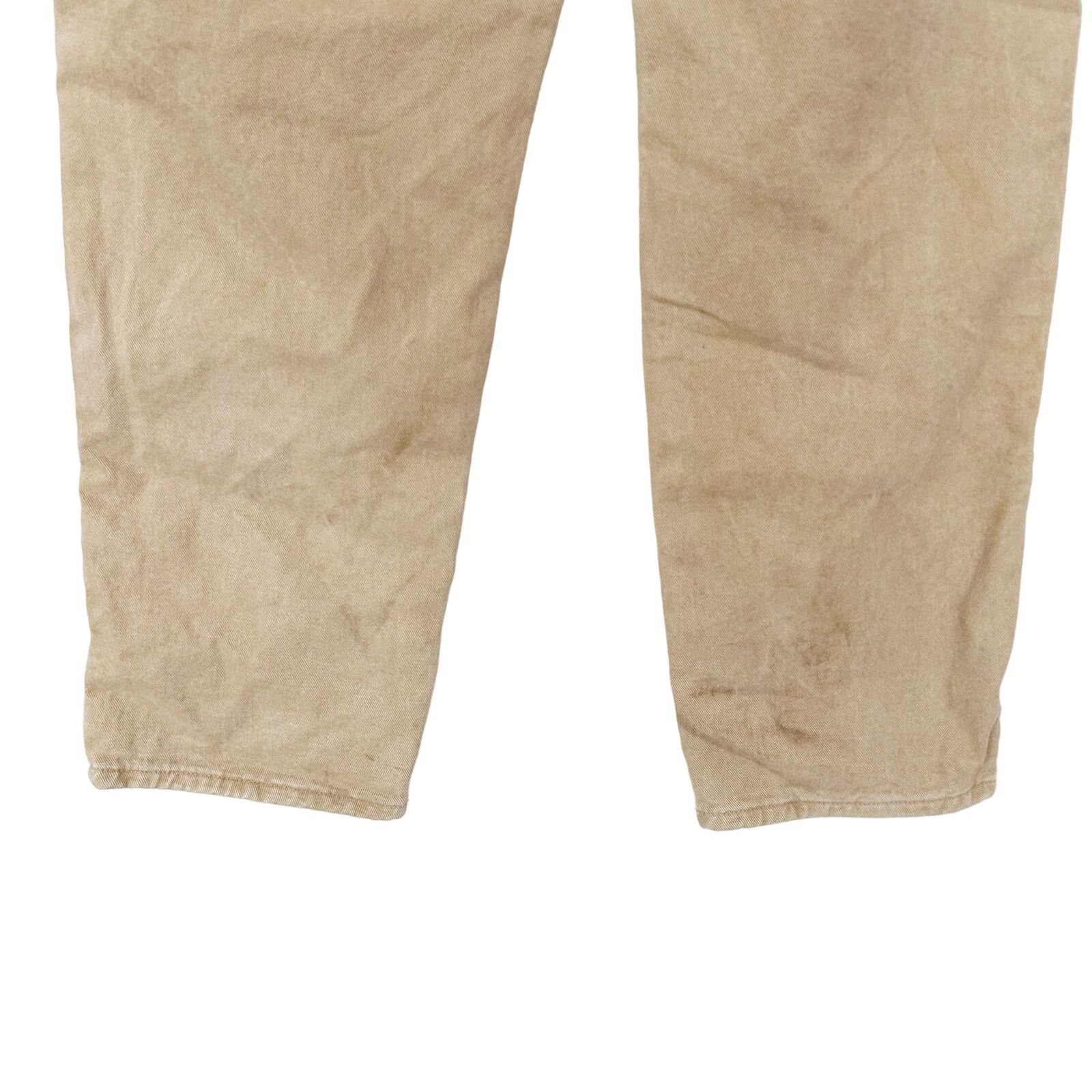 L.L. Bean LL Bean Tan Double L Classic Fit Flannel Lined Jeans 37x32 Size US 37 - 7 Thumbnail