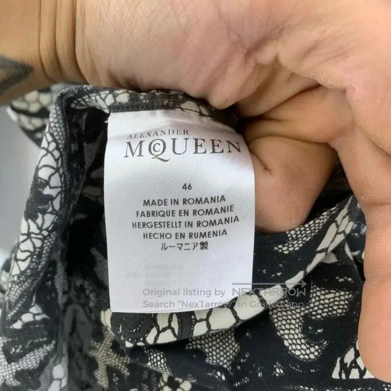 Alexander McQueen Alexander McQueen Multicolor Cotton Dress Shirt . Size US M / EU 48-50 / 2 - 4 Thumbnail