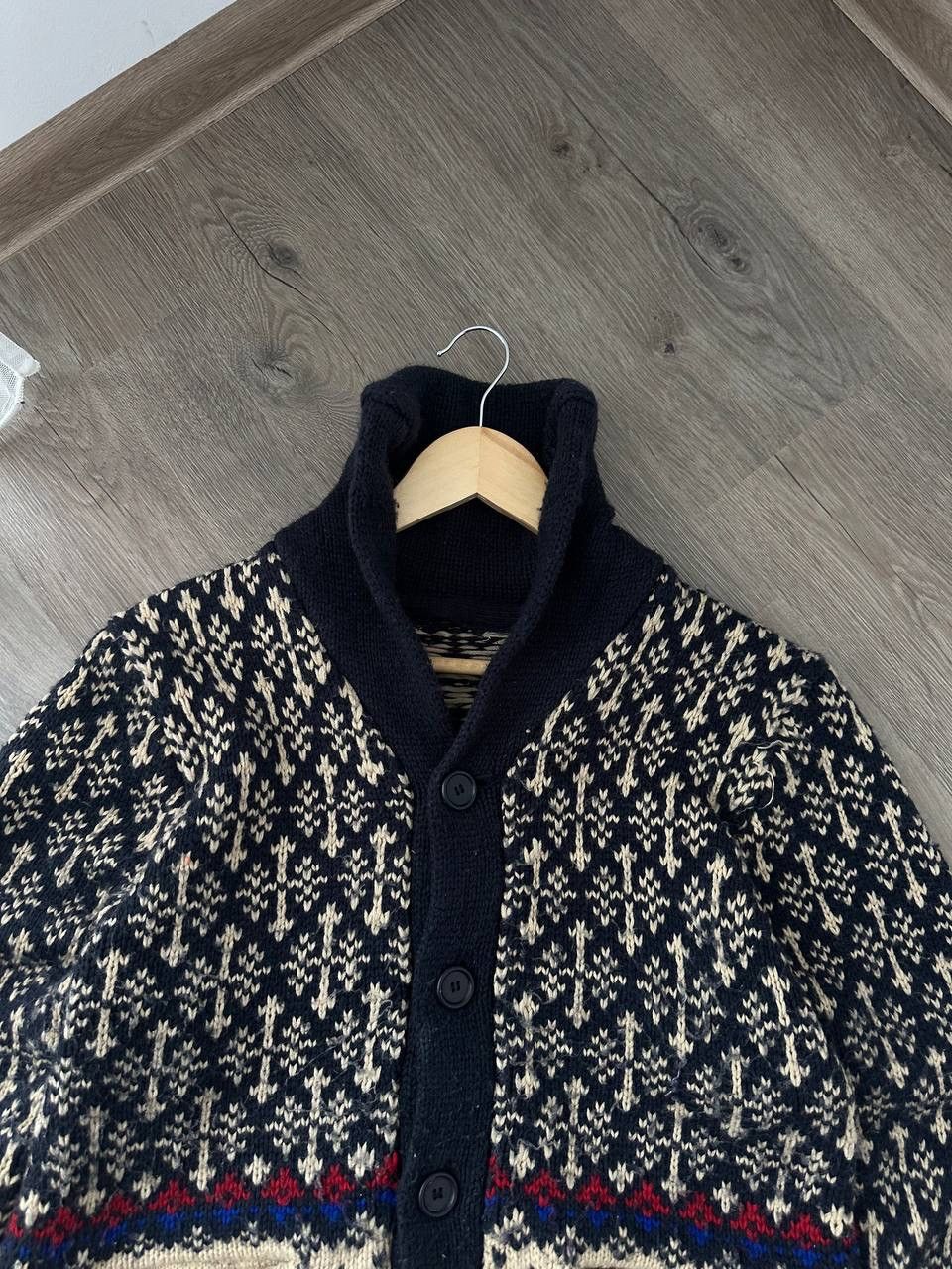 Vintage Vintage Cardigan Wool Knit Norway Dale Garn Sweater Size US M / EU 48-50 / 2 - 8 Thumbnail
