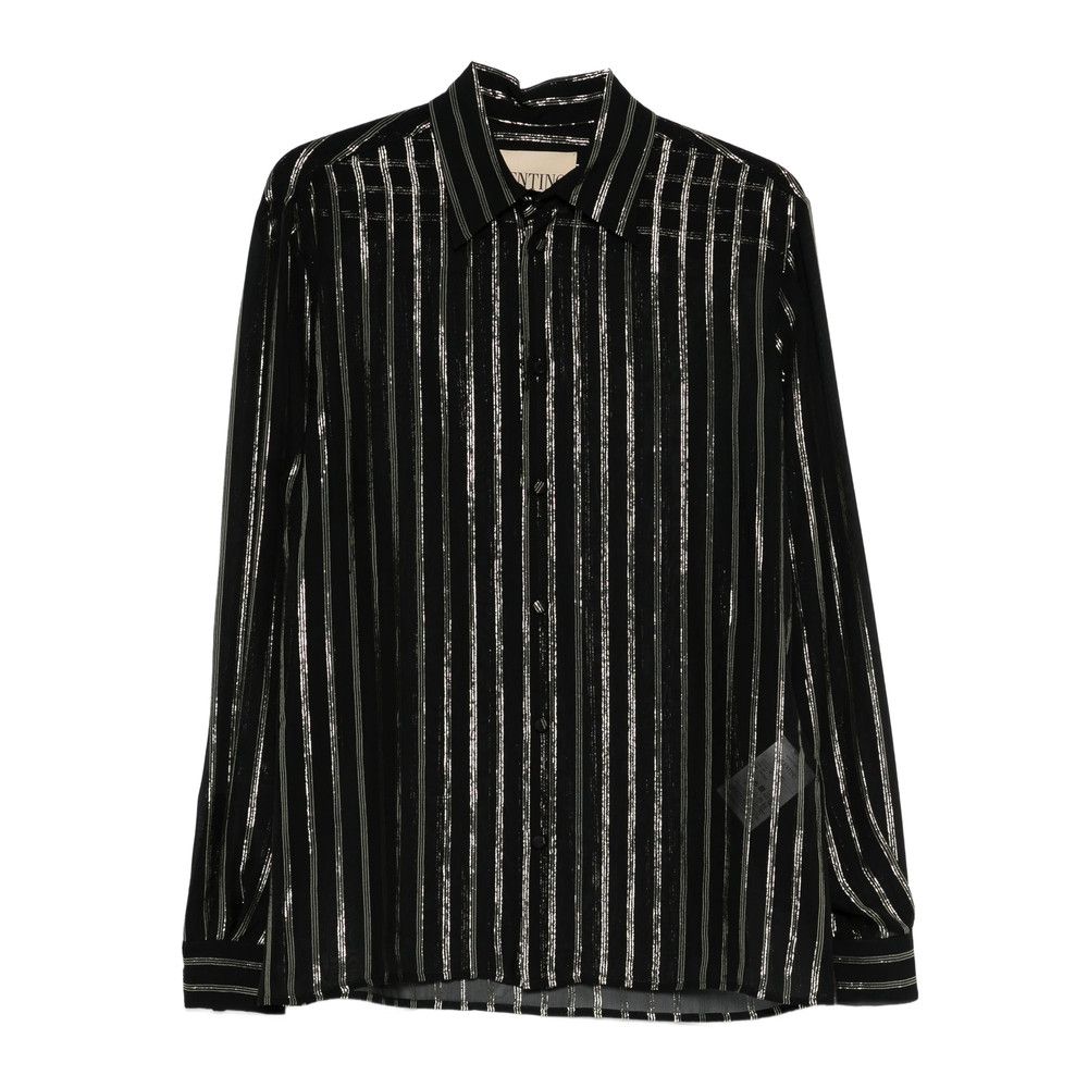 Valentino Valentino BLACK Shirts Size US M / EU 48-50 / 2 - 1 Thumbnail