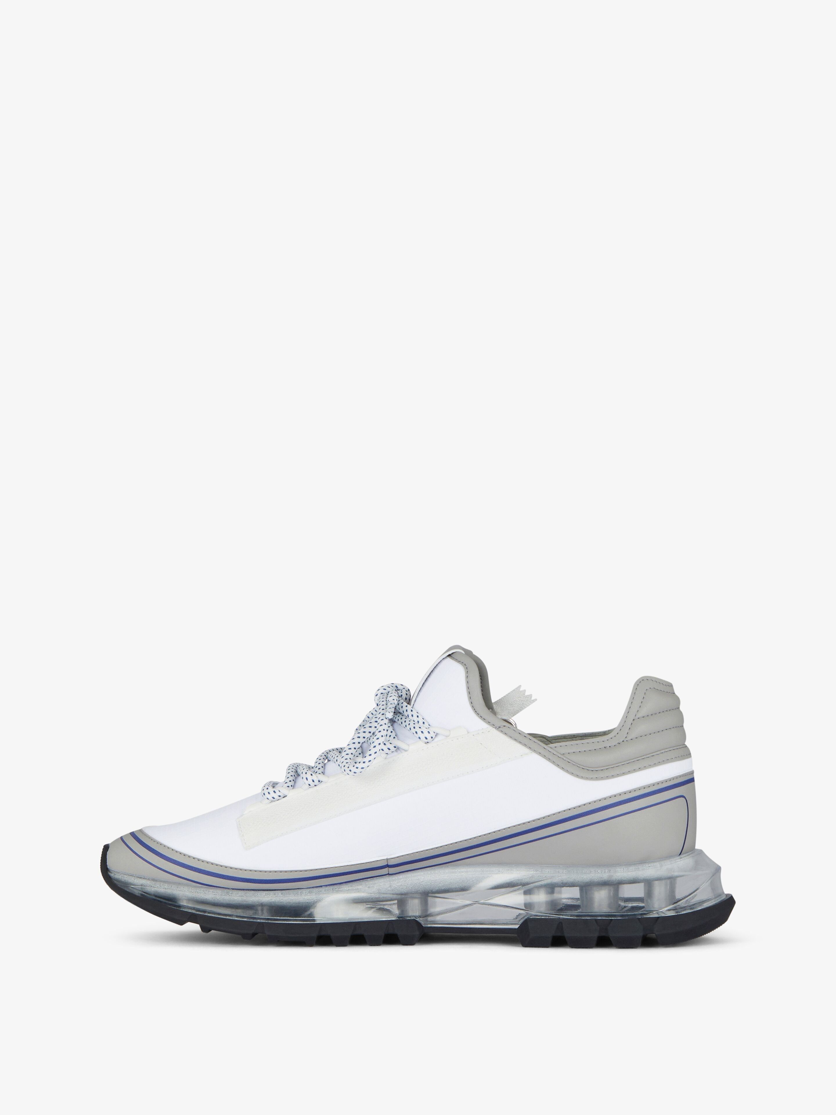 Givenchy o1lv12m1025 Spectre Zip Runners in White/Grey Size US 7 / EU 40 - 2 Thumbnail