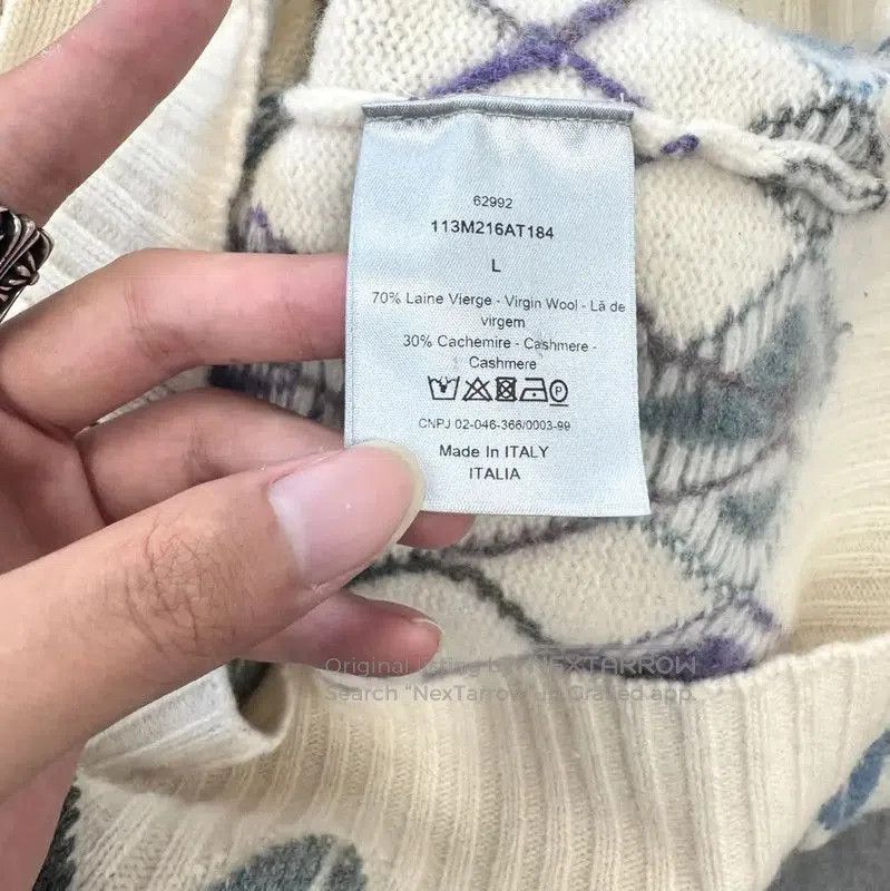 Dior Dior Colorful Men's Cardigan . Size US L / EU 52-54 / 3 - 4 Thumbnail