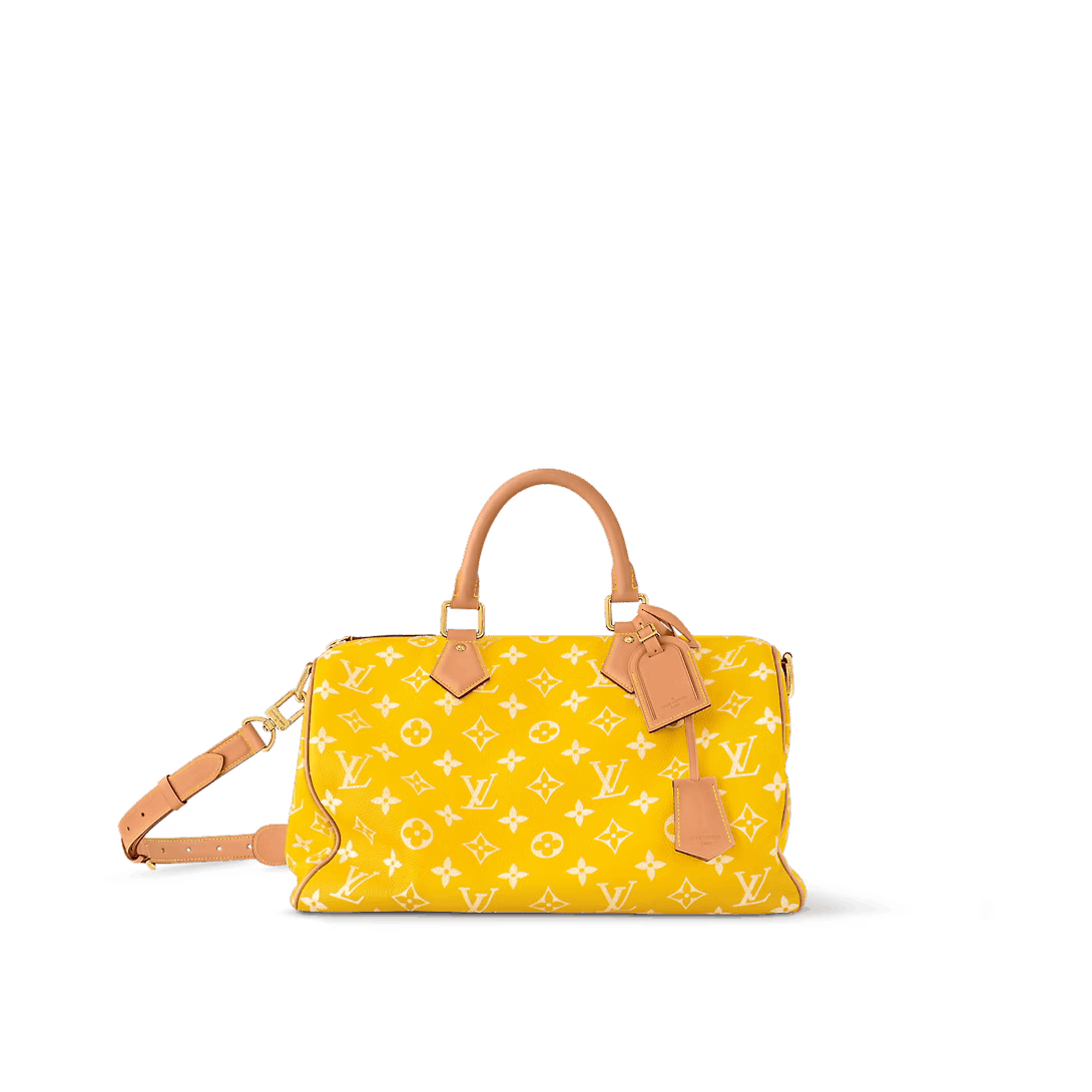 Bag Crossbody Leather Monogram Logo Lv M24419 in Yellow, Men's