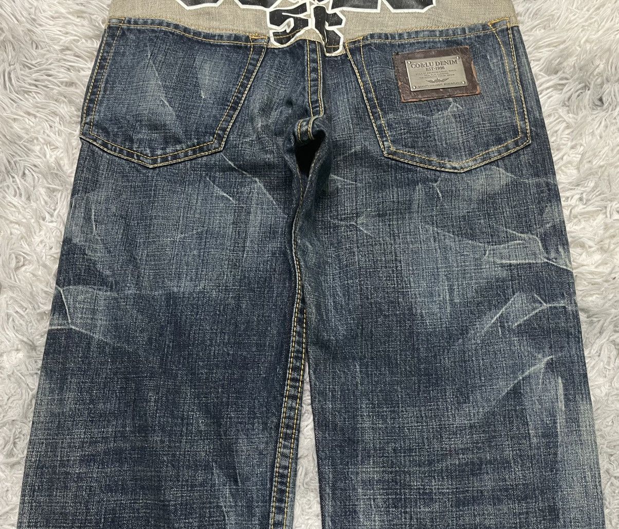 If Six Was Nine 2000s CO & LU PDENIM PANT RARE DESIGN Size US 30 / EU 46 - 12 Thumbnail