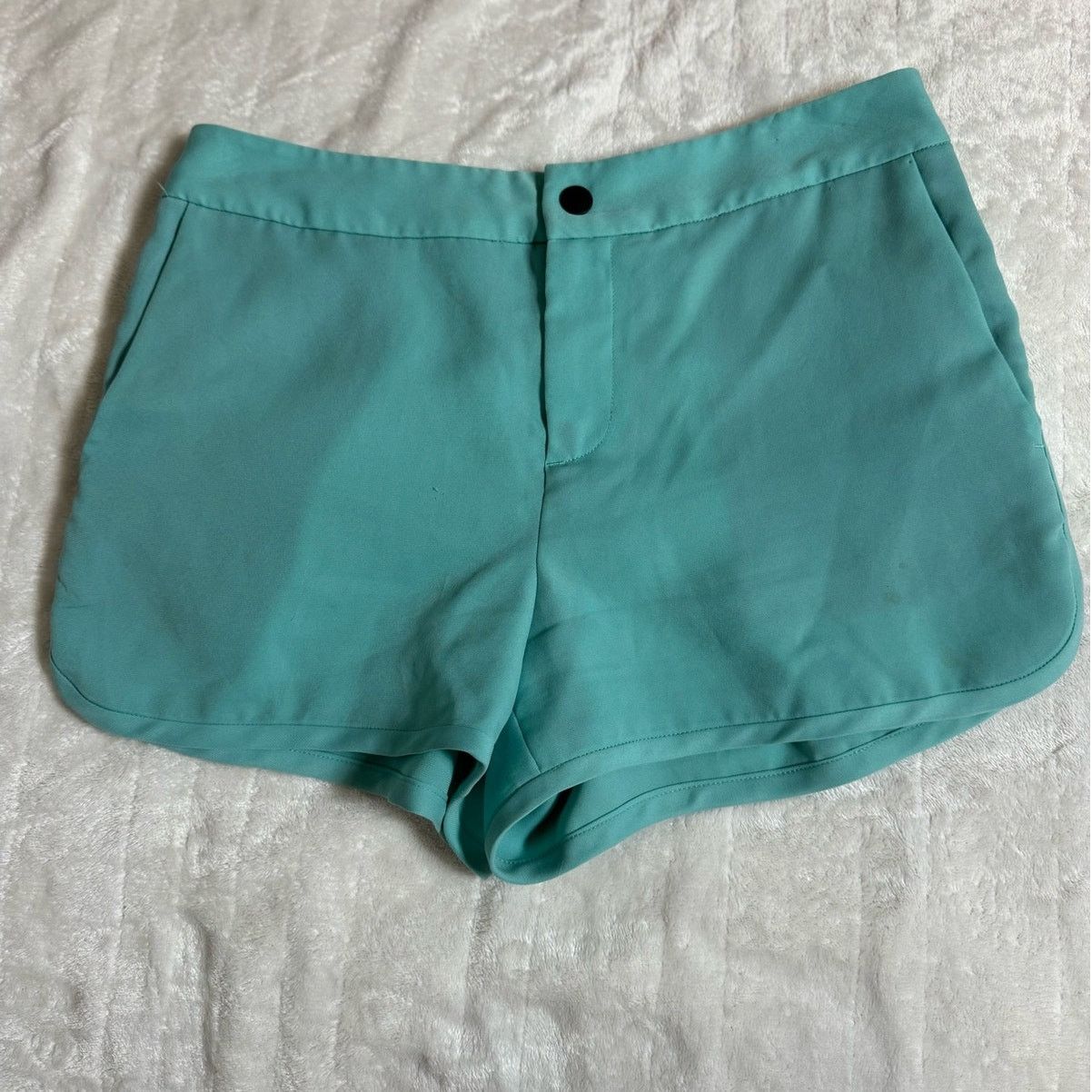 Rag & Bone Rag & Jess Teal Shorts Silk Blend Casual Women’s Size 2 USED Size 26" / US 2 / IT 38 - 2 Thumbnail