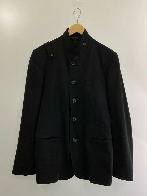 Yohji Yamamoto Yohji Yamamoto Regulation WOOL GABARDINE JACKET HH-J02-140 Size US M / EU 48-50 / 2 - 1 Thumbnail