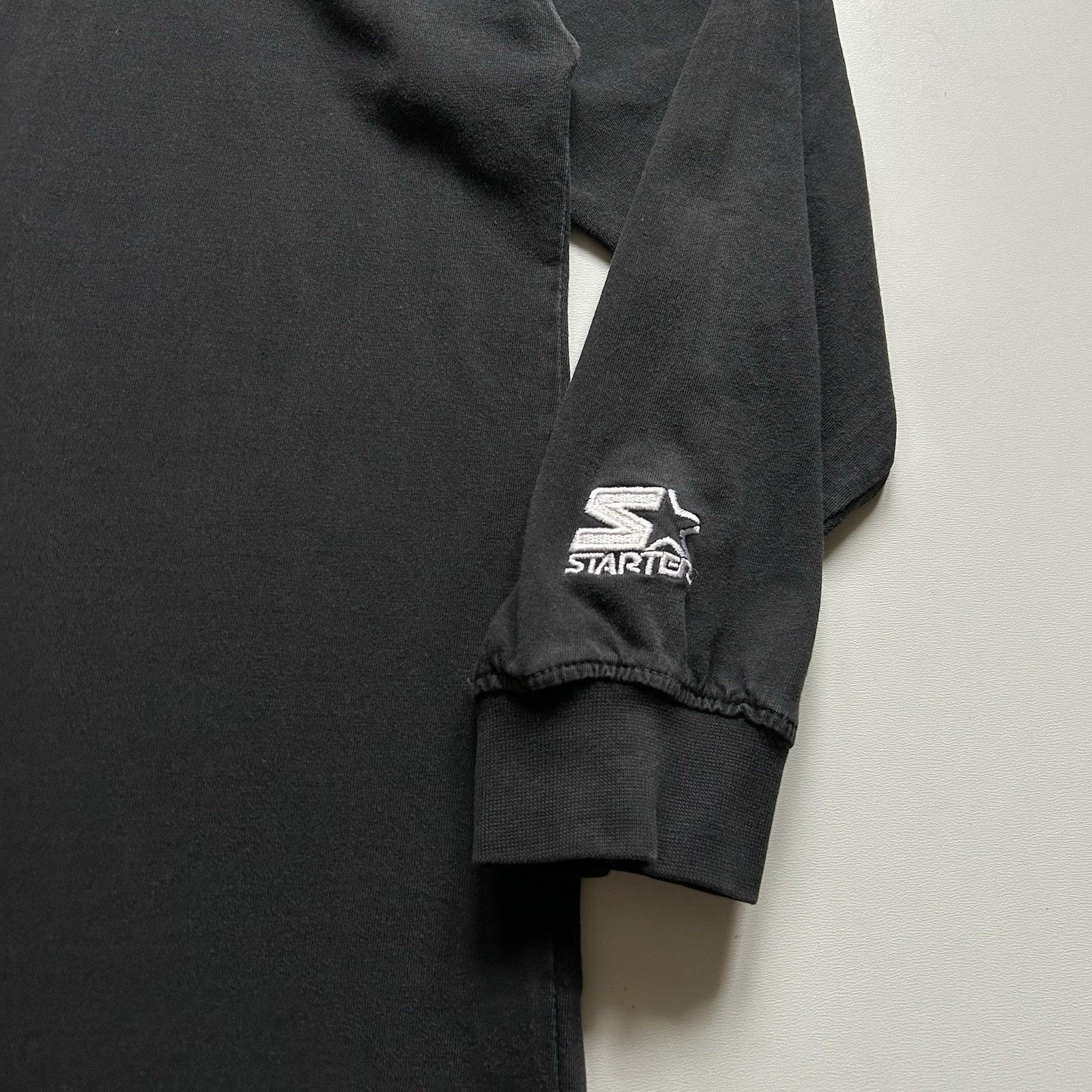 NFL × Starter × Vintage Vintage Starter LA Raiders Turtleneck Shirt Black Medium NFL Size US M / EU 48-50 / 2 - 3 Thumbnail