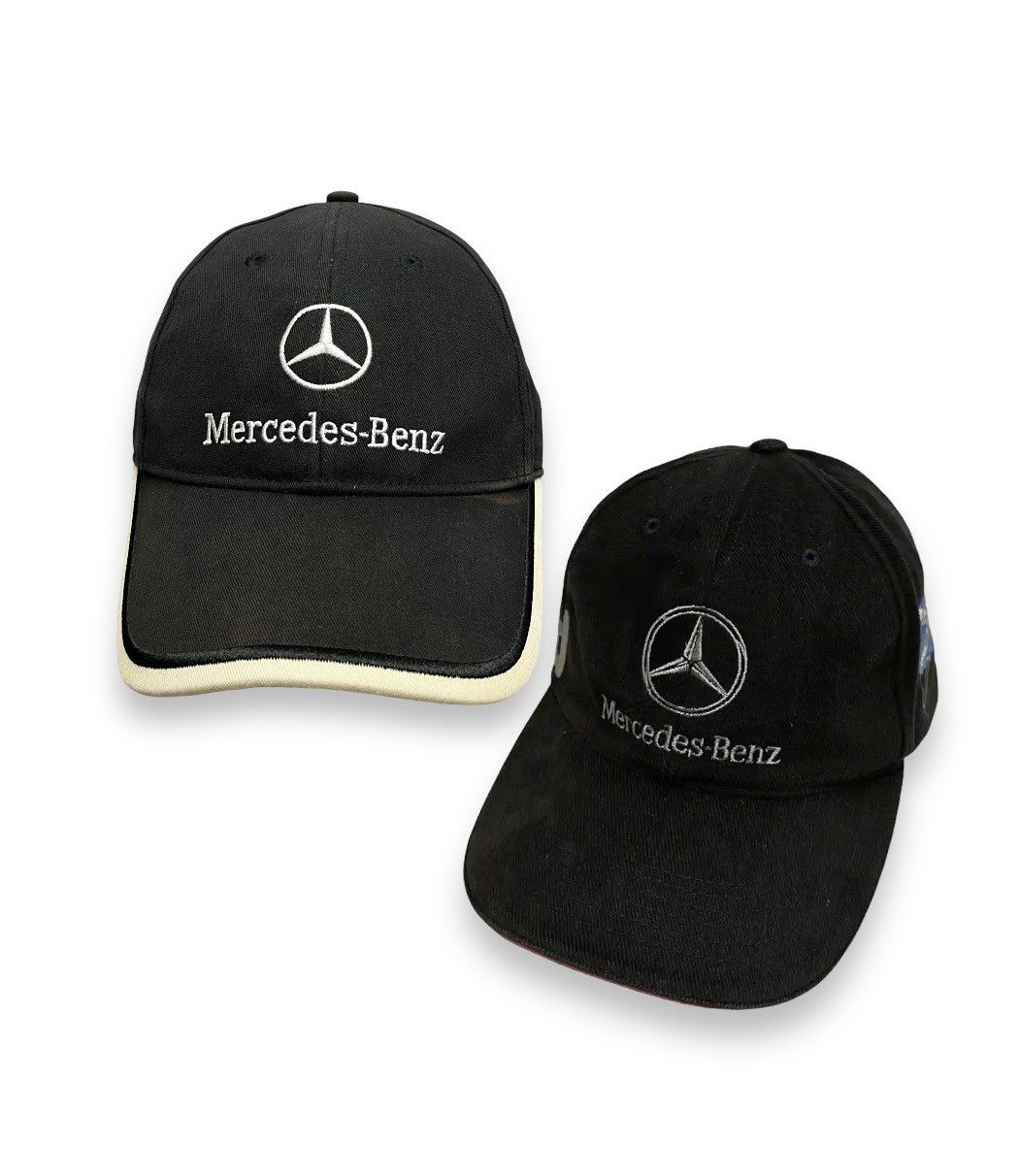 image of Very Mercedes Benz Hat Buy 1 Free 1 in Black, Men's