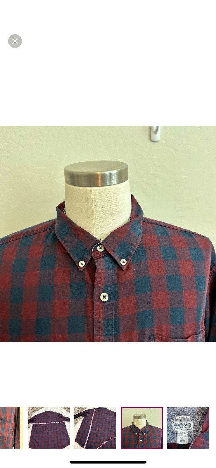 American Rag American rag xl plaid button down shirt Size US XL / EU 56 / 4 - 3 Thumbnail