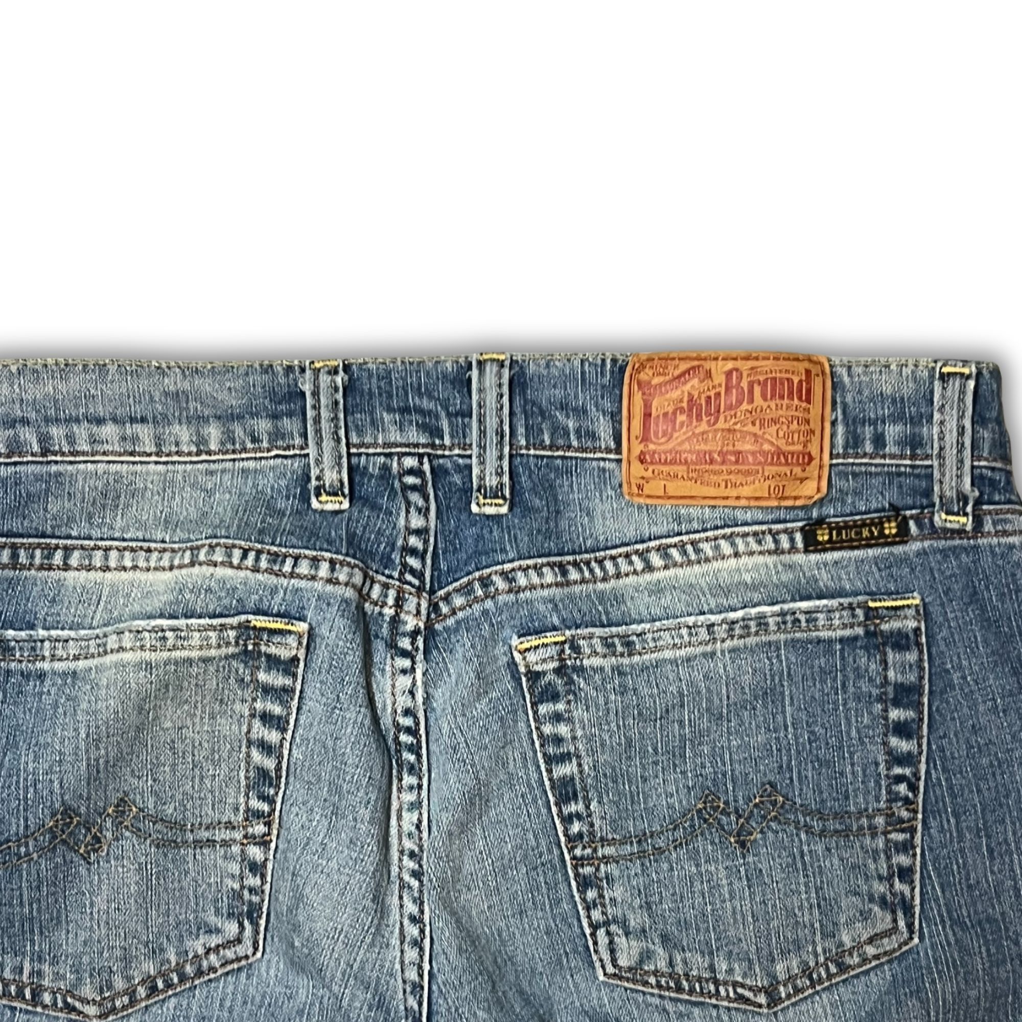Lucky Brand Lucky Brand Regular Inseam Womens Jeans Size 6 Medium Wash B Size 28" / US 6 / IT 42 - 4 Thumbnail
