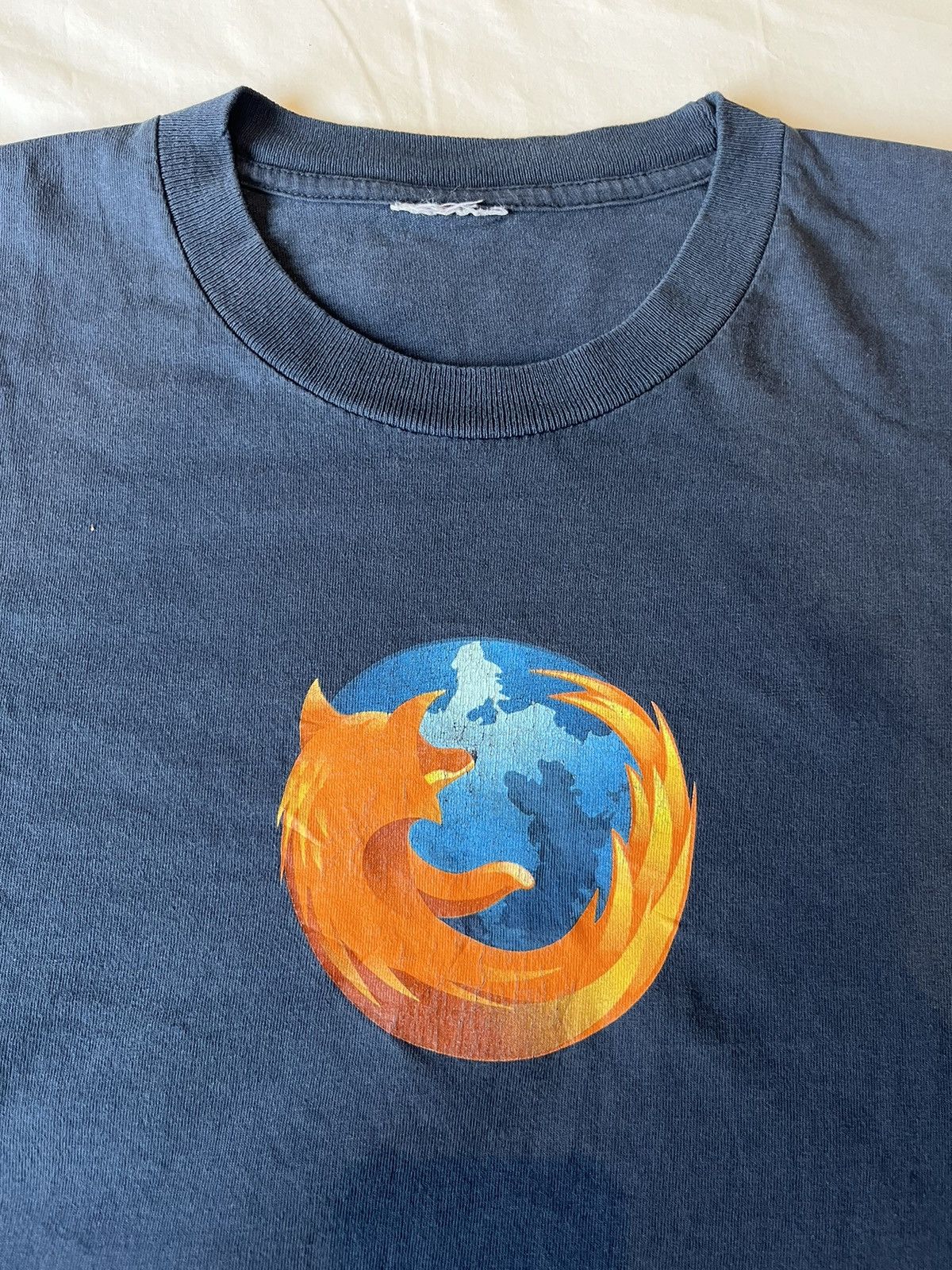 Other × Vintage Vintage Firefox rediscover the web T-shirt Size US XL / EU 56 / 4 - 5 Thumbnail