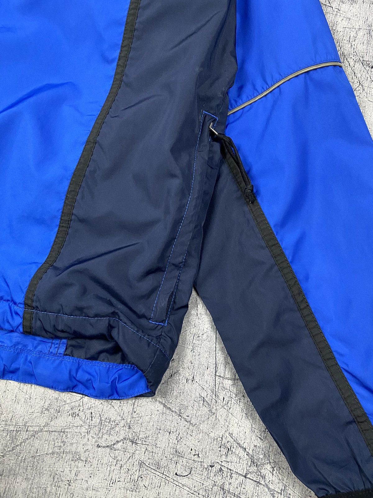 Nike × Vintage Vintage Nike Swoosh Drill Track Jacket Bomber Size US M / EU 48-50 / 2 - 5 Thumbnail