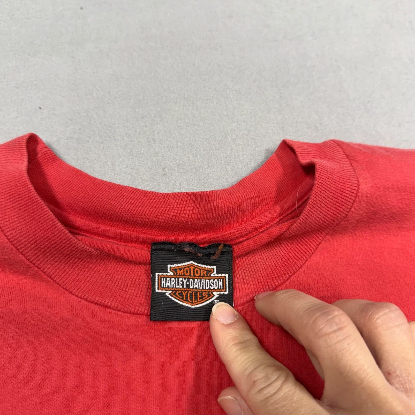 Harley Davidson VINTAGE Harley-Davidson Shirt Mens XL Red Alabama State Rally Tee Dothan 1999 Size US XL / EU 56 / 4 - 6 Thumbnail