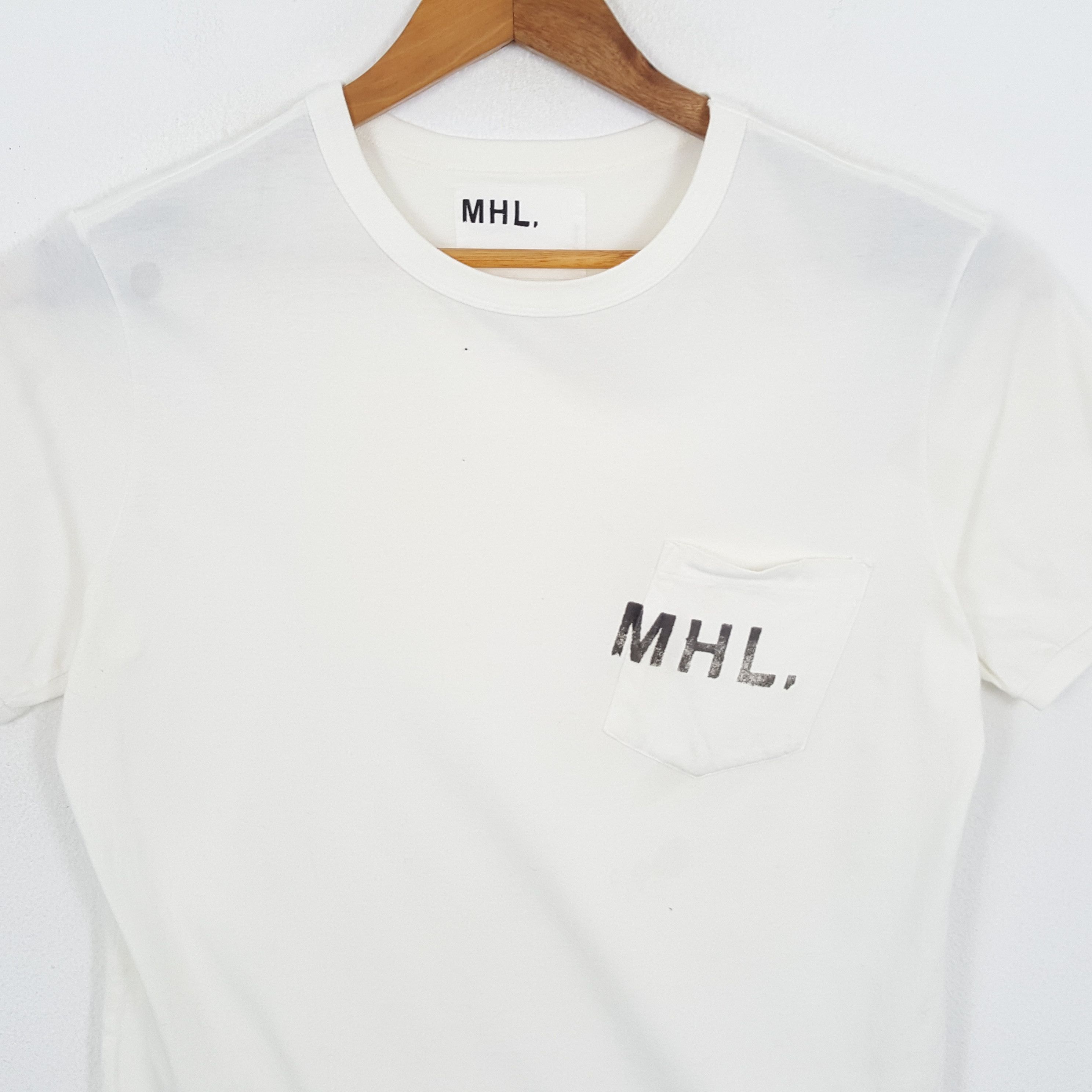 Japanese Brand × Margaret Howell × Vintage Vintage MARGARET HOWELL MHL. Style Design T-Shirts Size US M / EU 48-50 / 2 - 2 Thumbnail