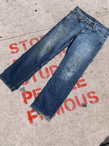 Levi's Vintage Denim Jeans Levi's 514 Button Mexico Straight Size US 34 / EU 50 - 1 Thumbnail