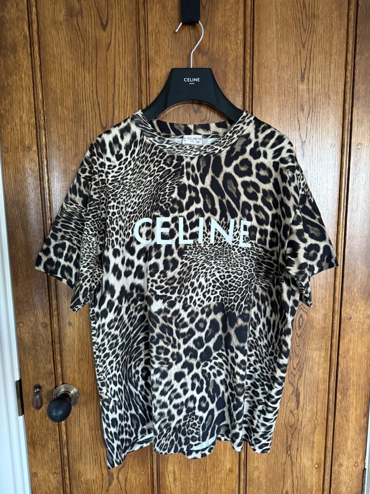 Celine Leopard Shirt | Grailed