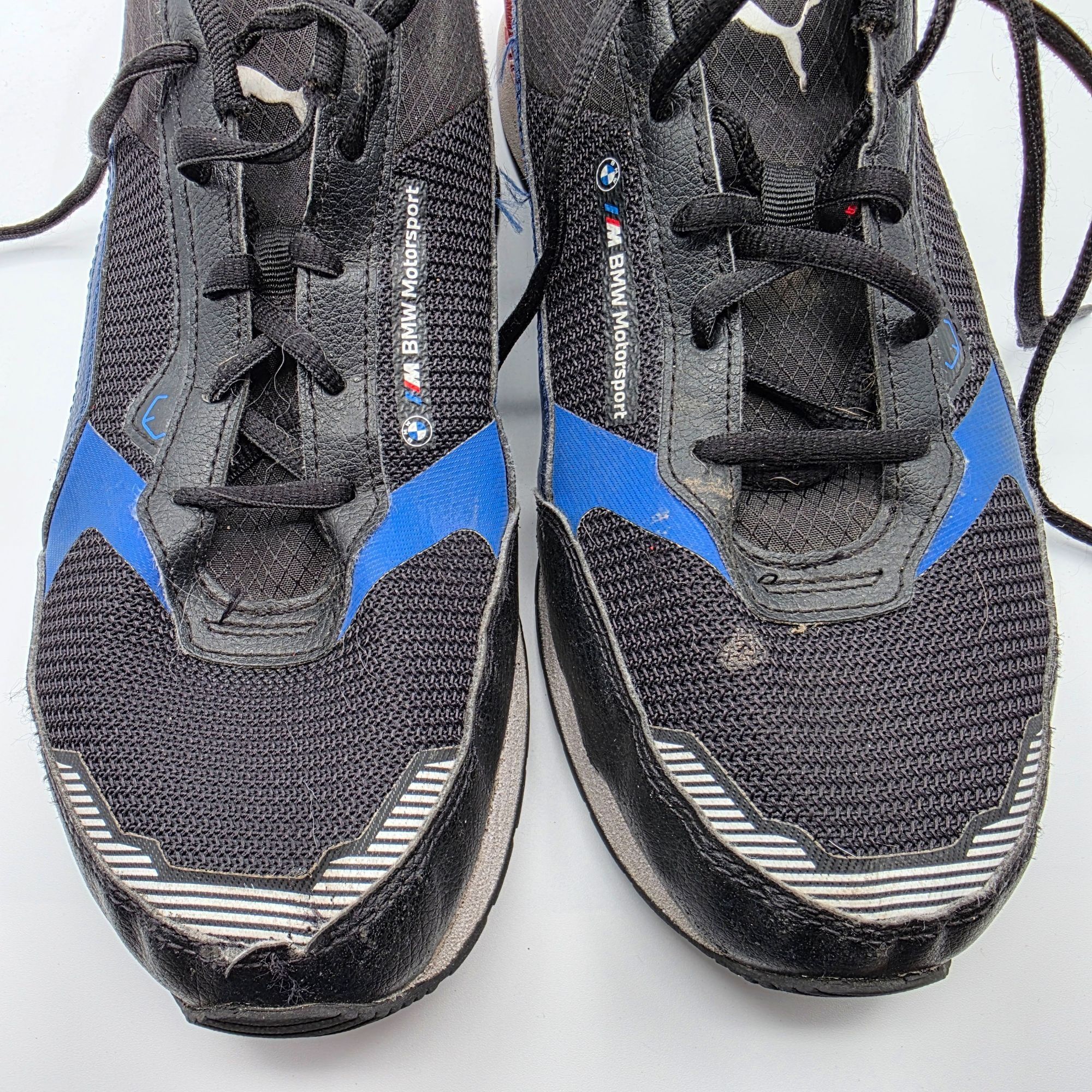 BMW × Puma Puma x BMW Motorsports Track Racer Mens Size 9.5 Black Blue Size US 9.5 / EU 42-43 - 10 Thumbnail