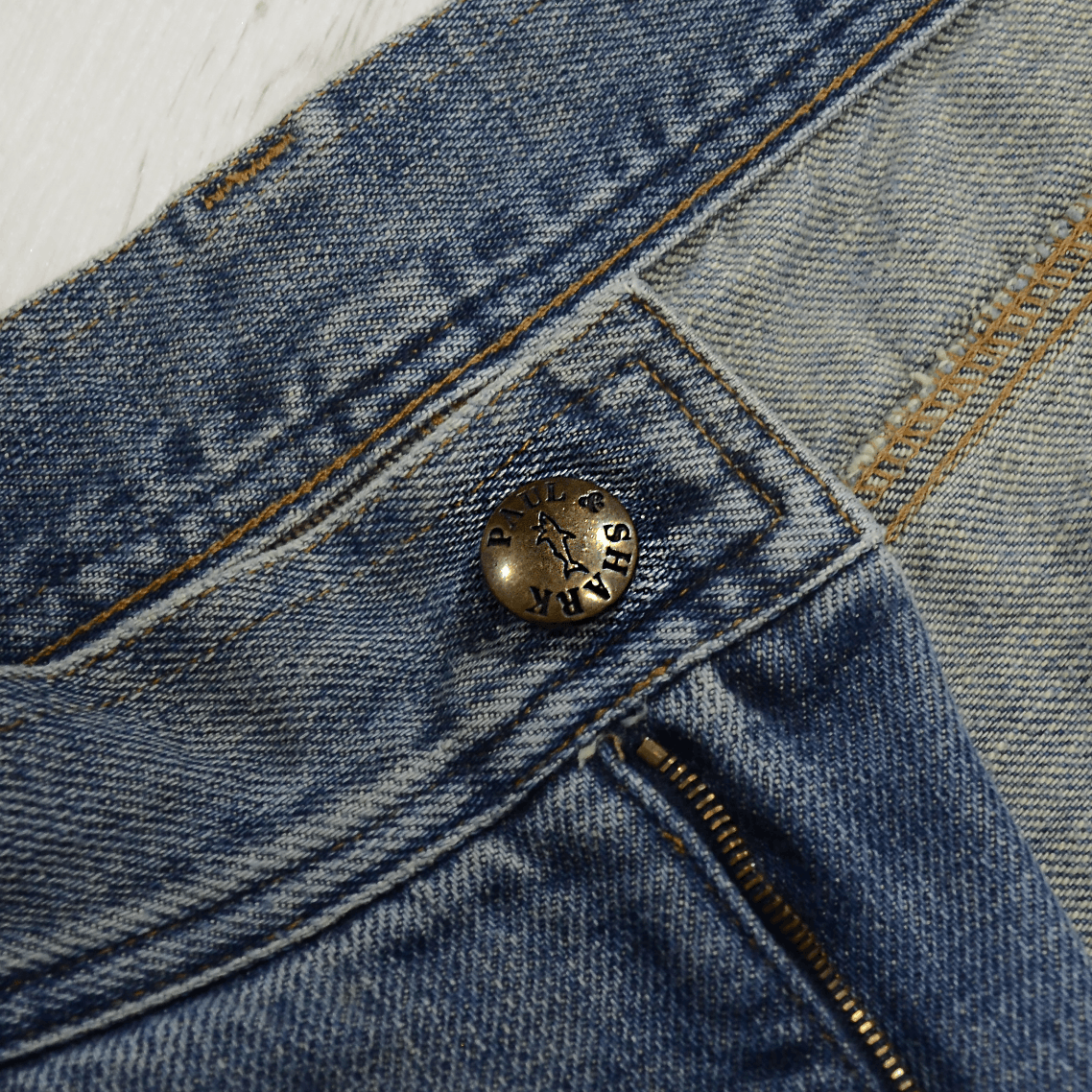 Paul & Shark × Vintage Vintage Paul & Shark Yachting Jeans Big Size 42 Blue Denim Size US 42 / EU 58 - 8 Thumbnail