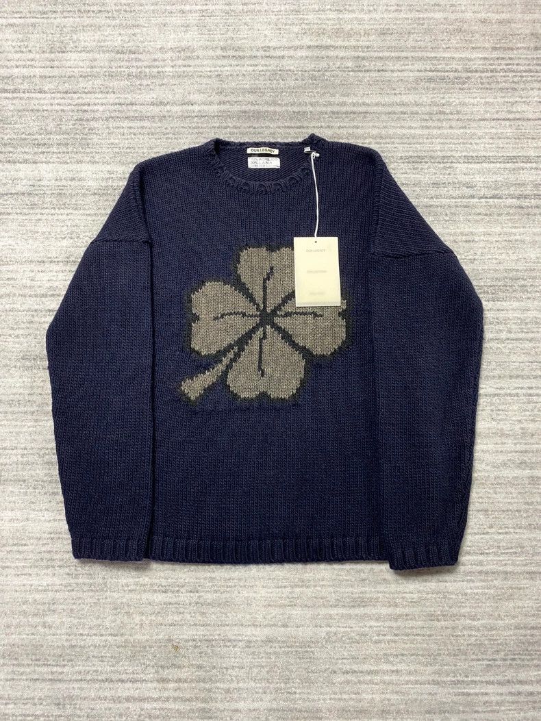 Our Legacy our legacyClover sweater coarse knitted round neck pullover Size US M / EU 48-50 / 2 - 1 Thumbnail