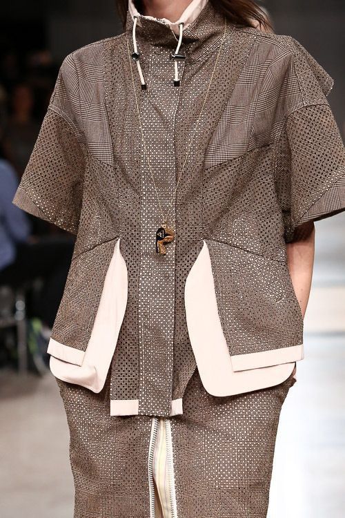 Sacai 🔥S/S 2014 Sacai Mesh Prototype Panelled Net Dress Size M / US 6-8 / IT 42-44 - 15 Thumbnail