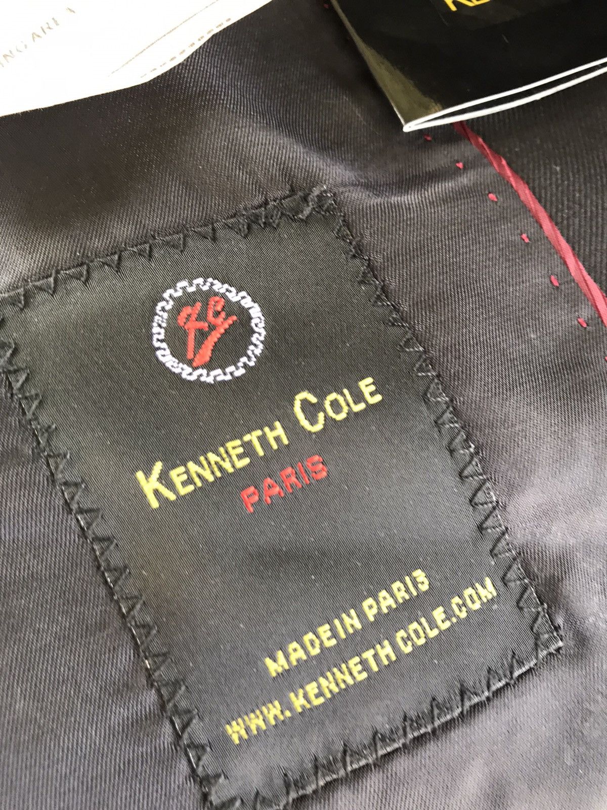 Kenneth Cole Kenneth cole suit Size 58 NOS made in france Size 54L - 11 Thumbnail
