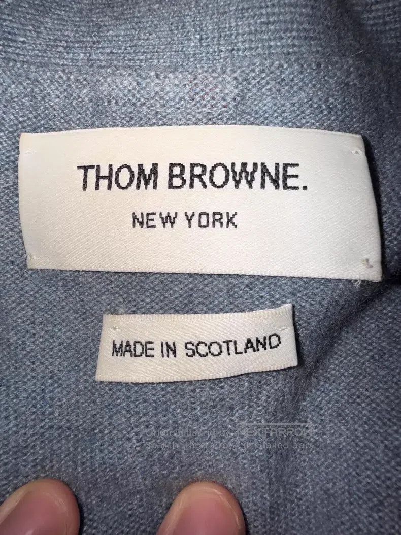 Thom Browne Thom Browne Light blue popular cashmere cardigan Size US XXS / EU 40 - 2 Thumbnail