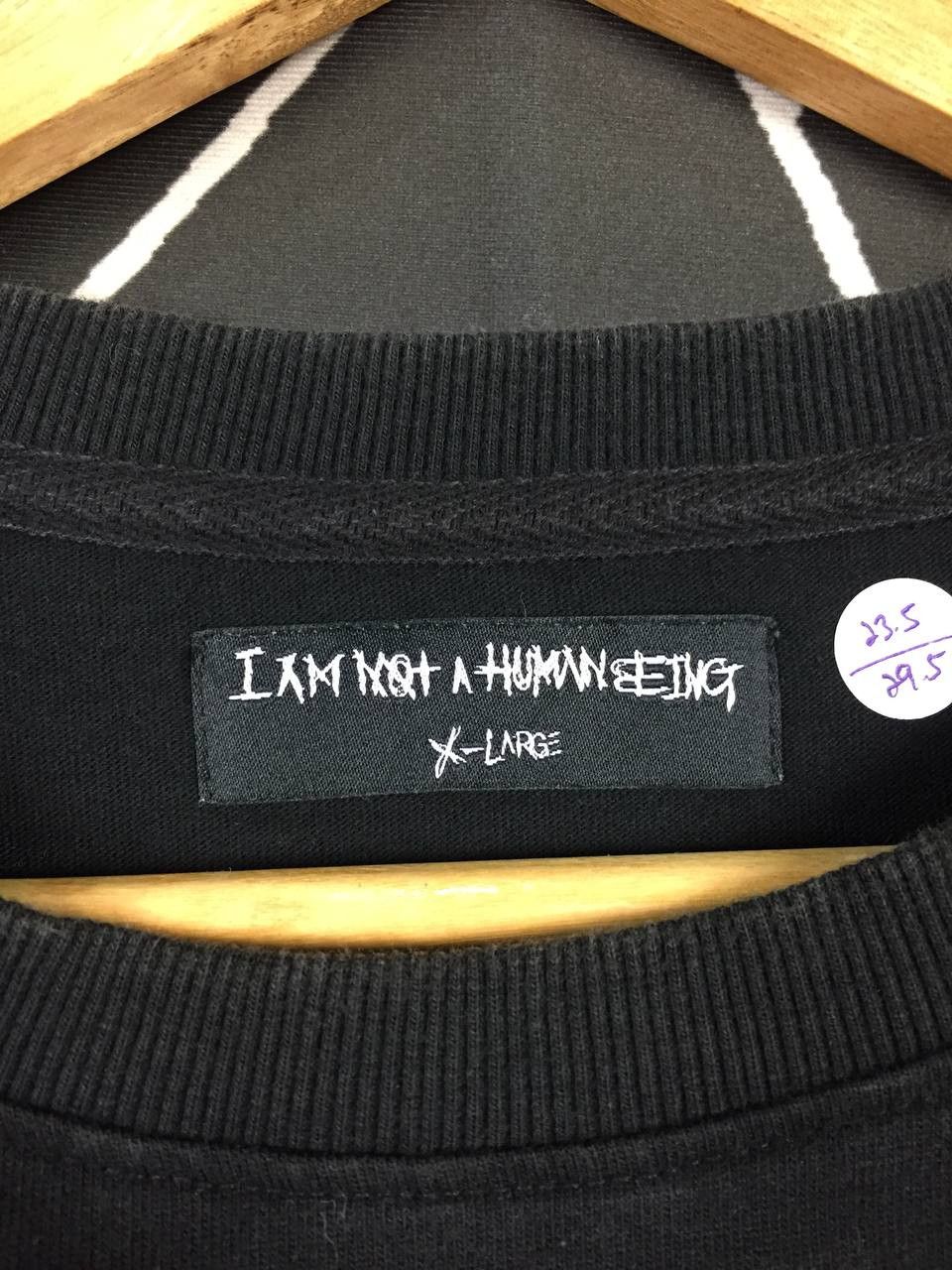 I Am Not A Human Being I AM NOT A HUMAN BEING Spell Out Logo Tee Size US XL / EU 56 / 4 - 7 Thumbnail