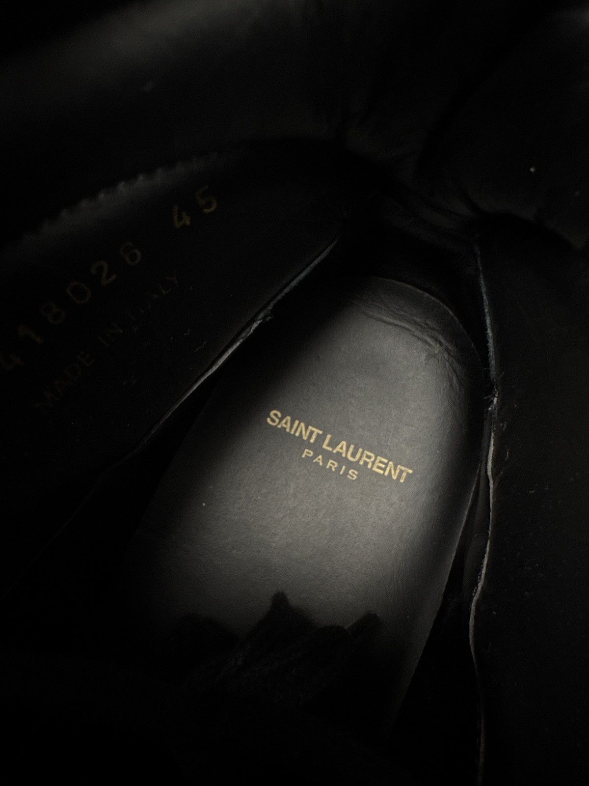 Saint Laurent Paris SAINT LAURENT SL-10H WHITE BLACK Size US 12 / EU 45 - 8 Thumbnail