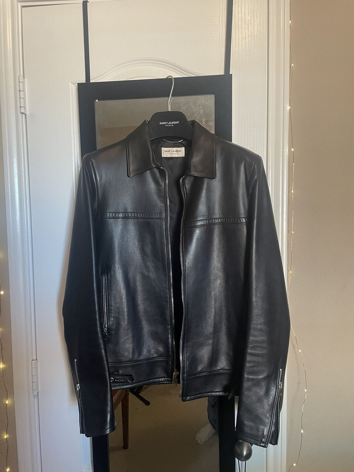 Saint Laurent Paris RARE SS12 Y5HAD Saint Laurent Cafe Racer Grailed