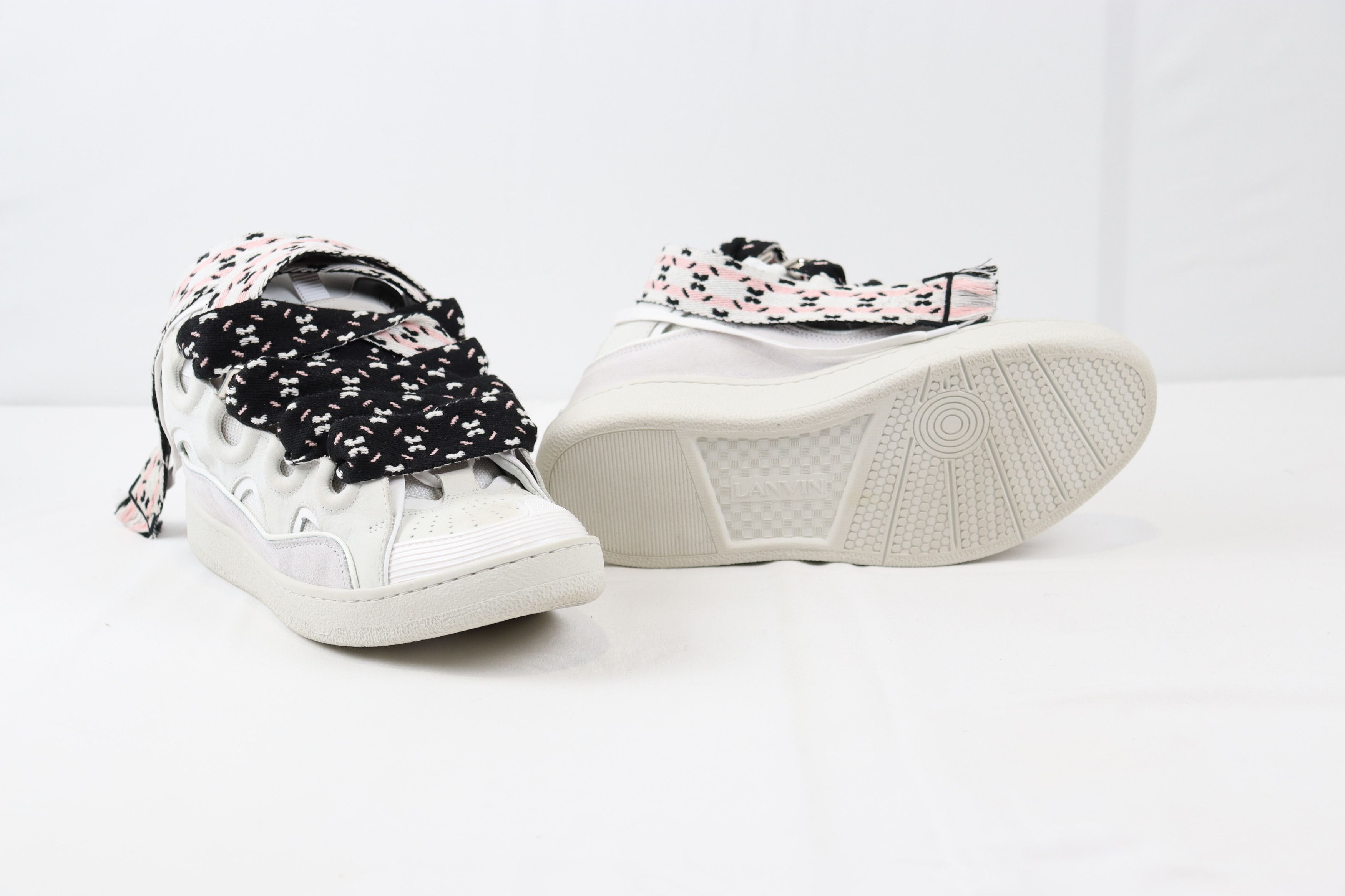 Lanvin o1rshd Curb Sneakers in White Size US 10 / EU 43 - 10 Thumbnail