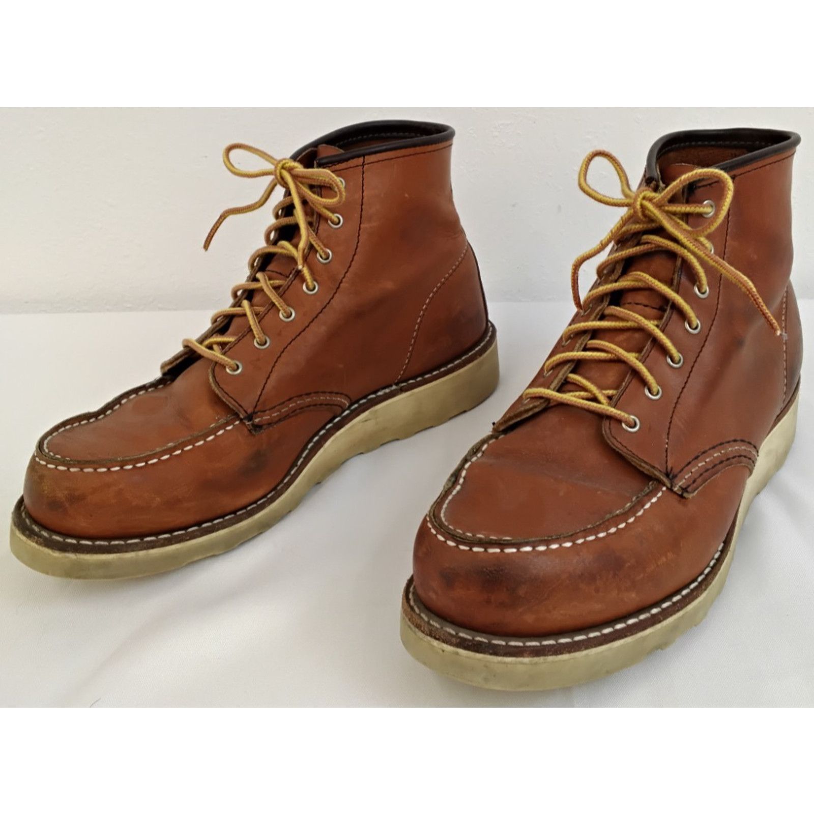 Red Wing Red Wing Work Boots Men's US 8 Women's US 10 Brown Leather Size US 8 / EU 41 - 4 Thumbnail