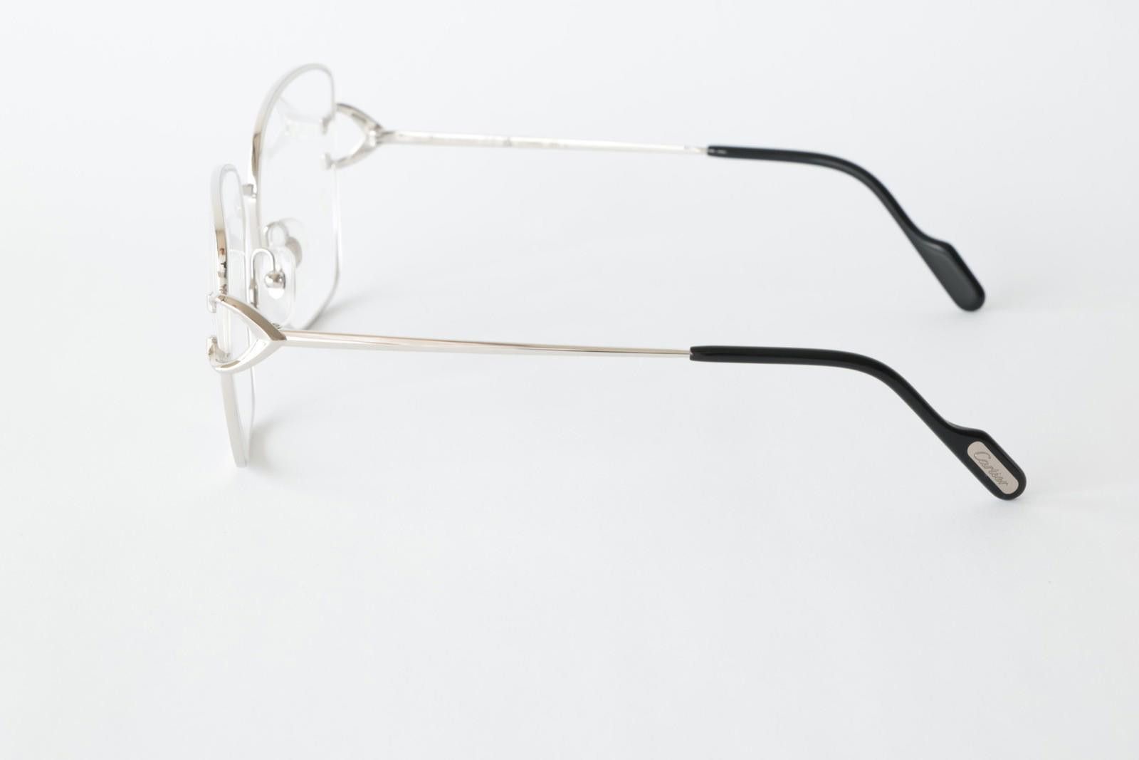 Cartier New Cartier eyewear optical eyeglasses CT0486O 002 silver Size ONE SIZE - 4 Thumbnail