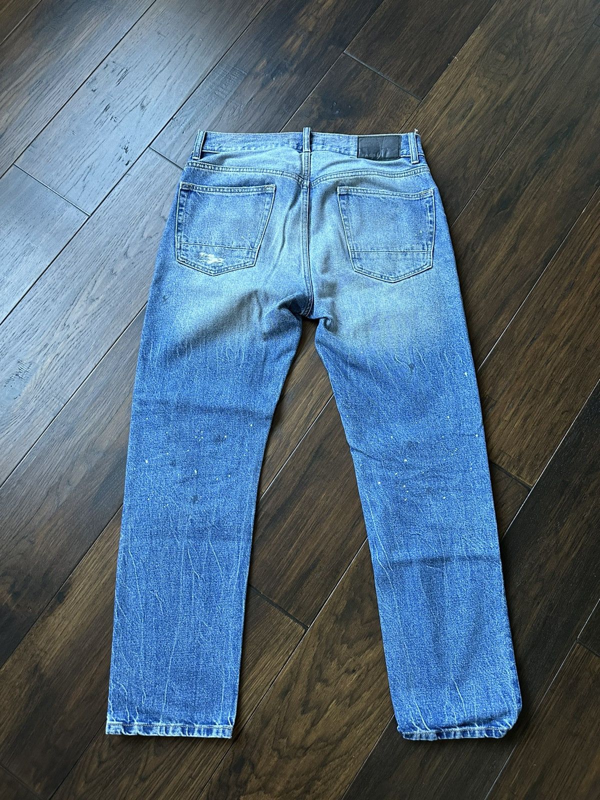 Pacsun × Vintage Blue Denim Distressed/Repair Boro Jeans (sz 31) Size US 31 - 5 Thumbnail