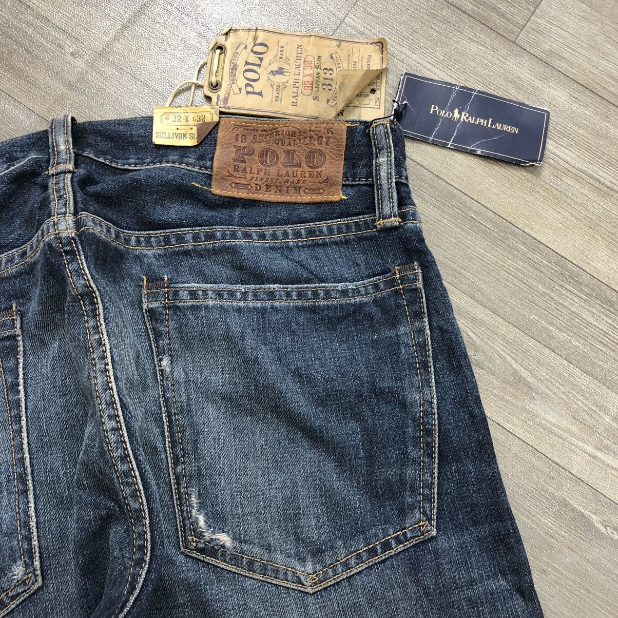 Polo Ralph Lauren × Vintage Vintage Polo Ralph Lauren PRL Distressed Jeans With Tag Size US 34 / EU 50 - 15 Thumbnail